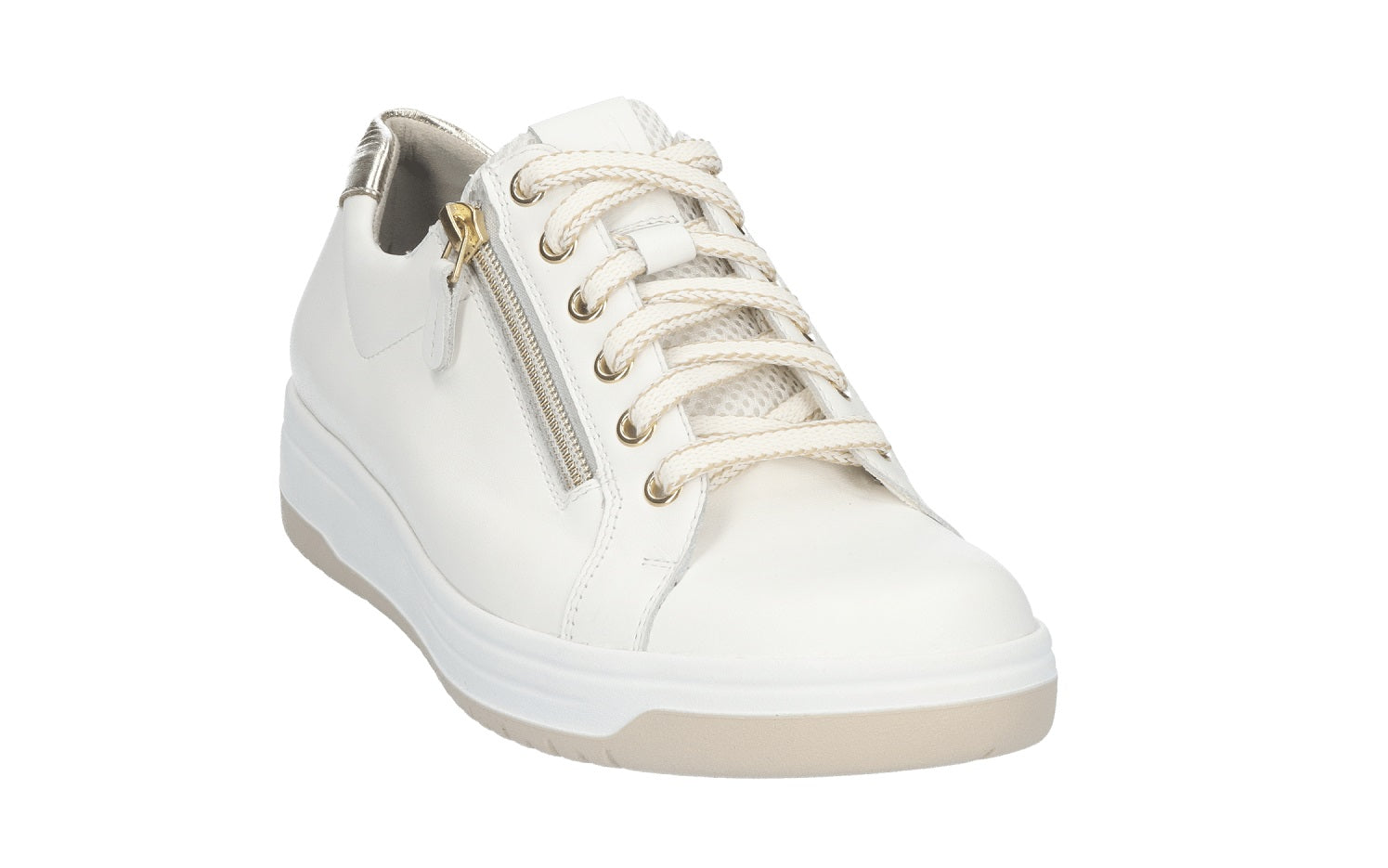 Durea schoenen 6291/688 wijdte K damessneaker in wit
