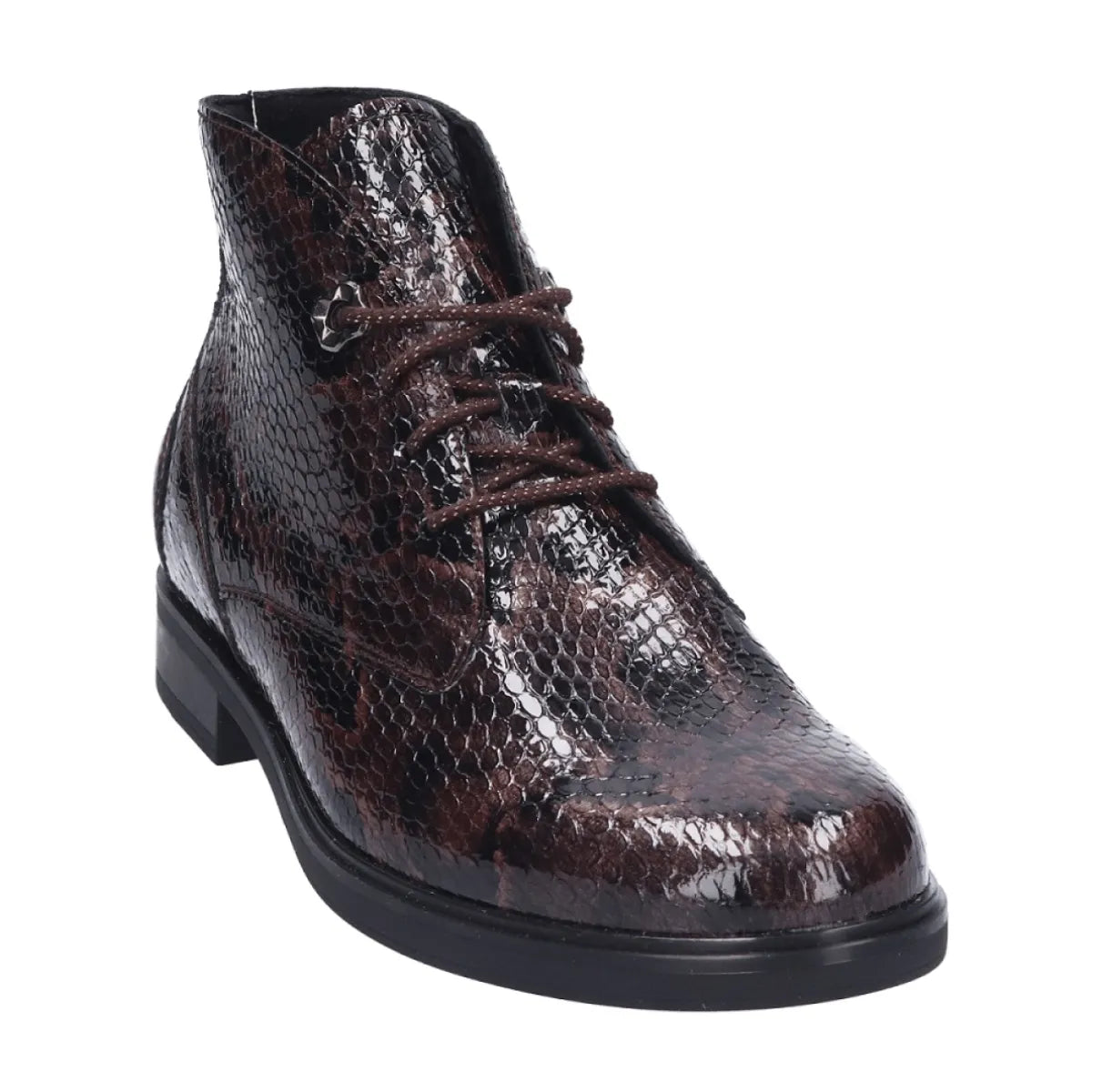 DUREA DUREA 9840 2215 wijdte K damsschoenen in bruin lak