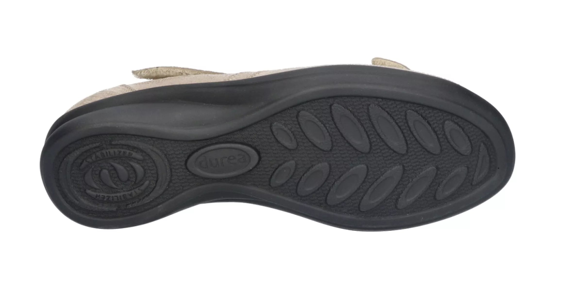 Durea sandalen 7395 wijdte K taupe profiel
