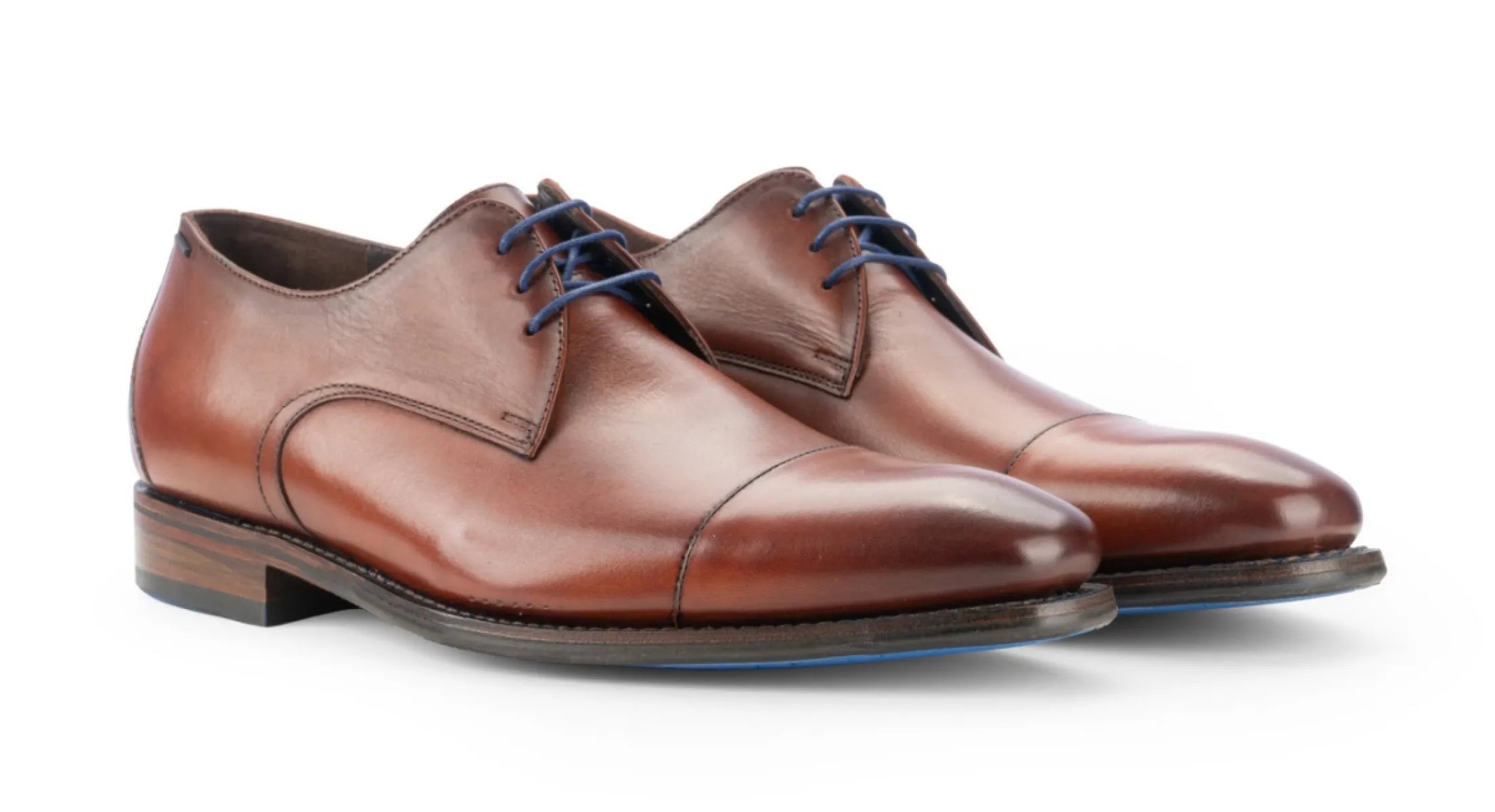 VAN BOMMEL FLORIS VAN BOMMEL SFM-30310-24-01 Cognac de Loper 16.00 herenschoenen