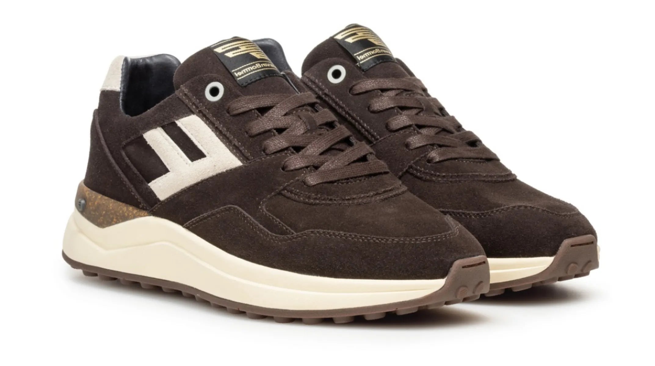 VAN BOMMEL FLORIS VAN BOMMEL SFM-10249-21-01 de Trikker Brown herenschoenen