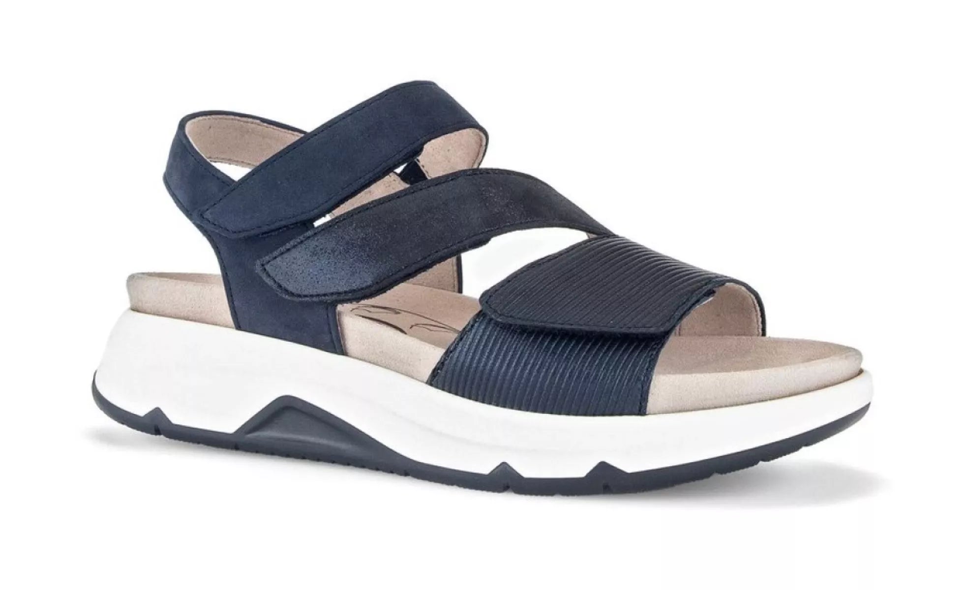 洋楽 WILLAM HART (POGGIE 121-082) Gabor Rolling Soft sandalen 66.882.66 Blauw | Dijkhuis Schoenen