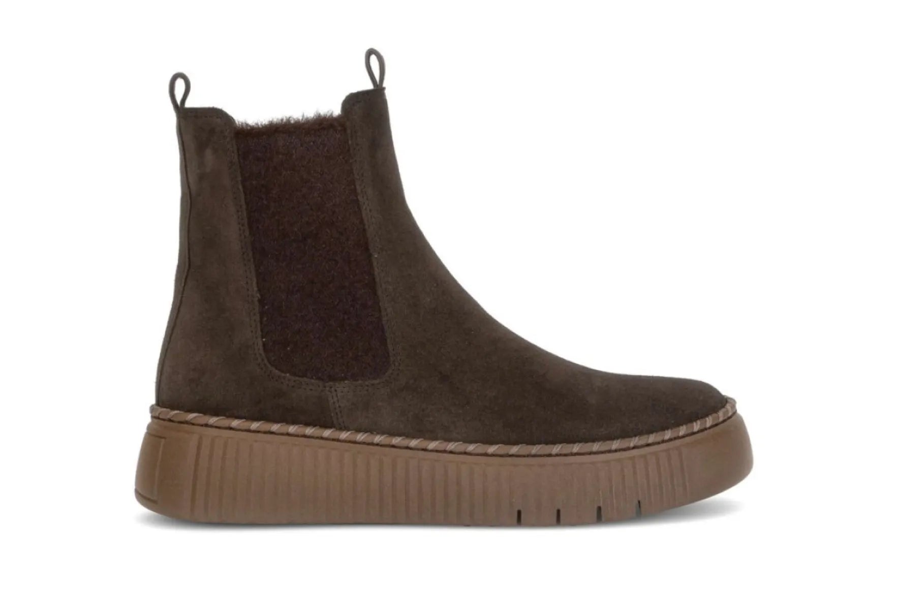 GABOR GABOR 8014.01.004 Bruin Suede Chelseaboot