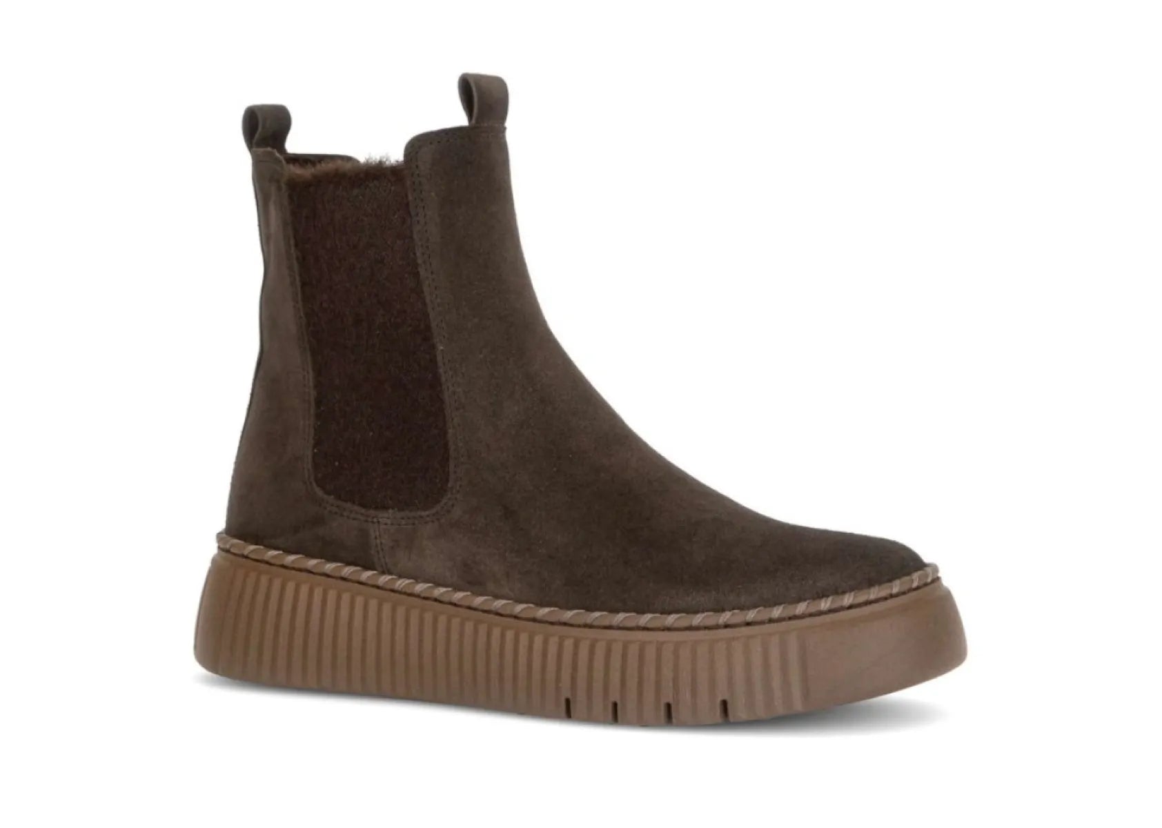 GABOR GABOR 8014.01.004 Bruin Suede Chelseaboot