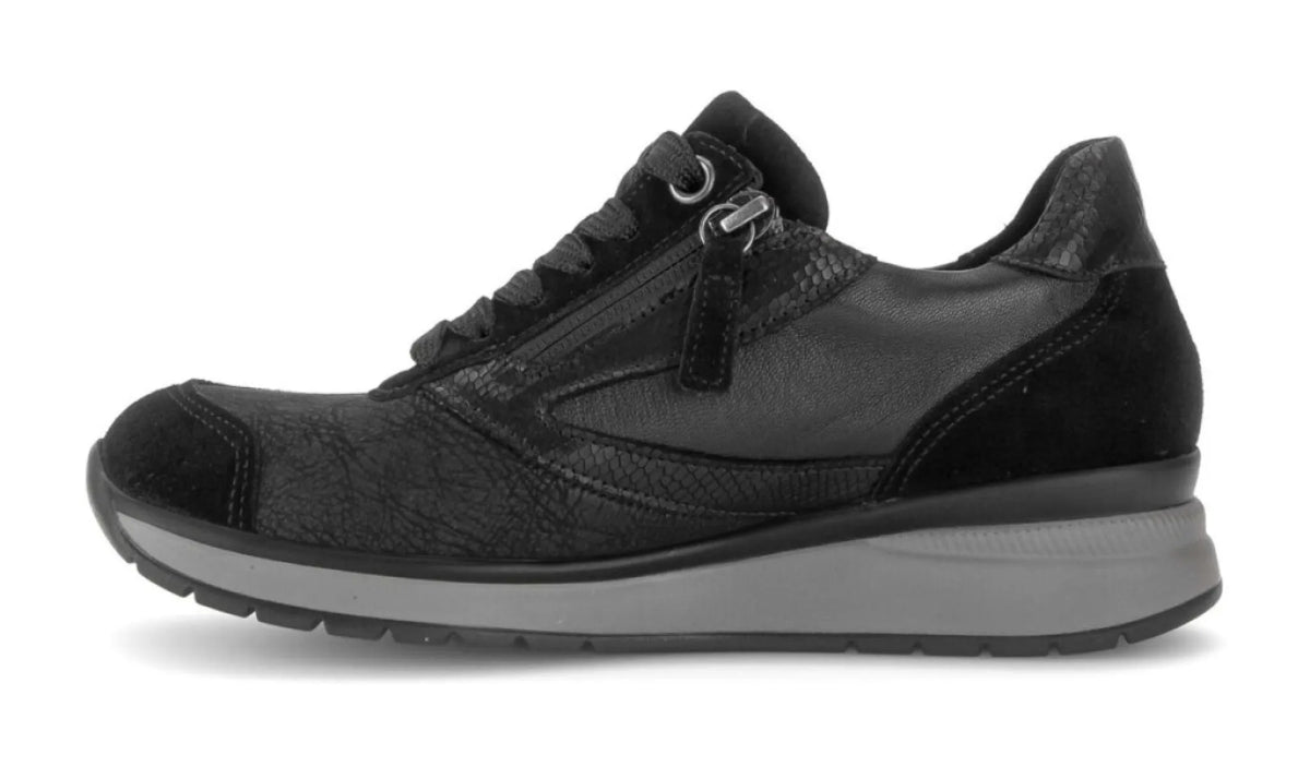 GABOR GABOR 6020.02.001 Zwart damesschoenen in wijdte K