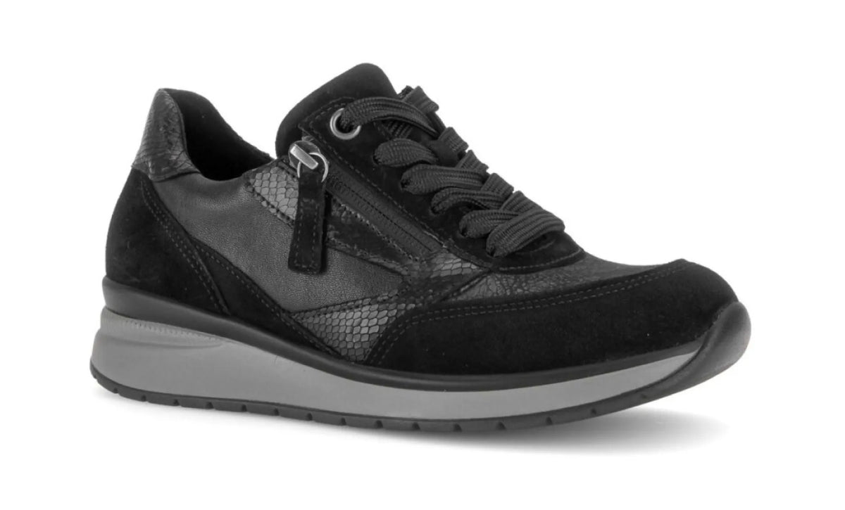 GABOR GABOR 6020.02.001 Zwart damesschoenen in wijdte K