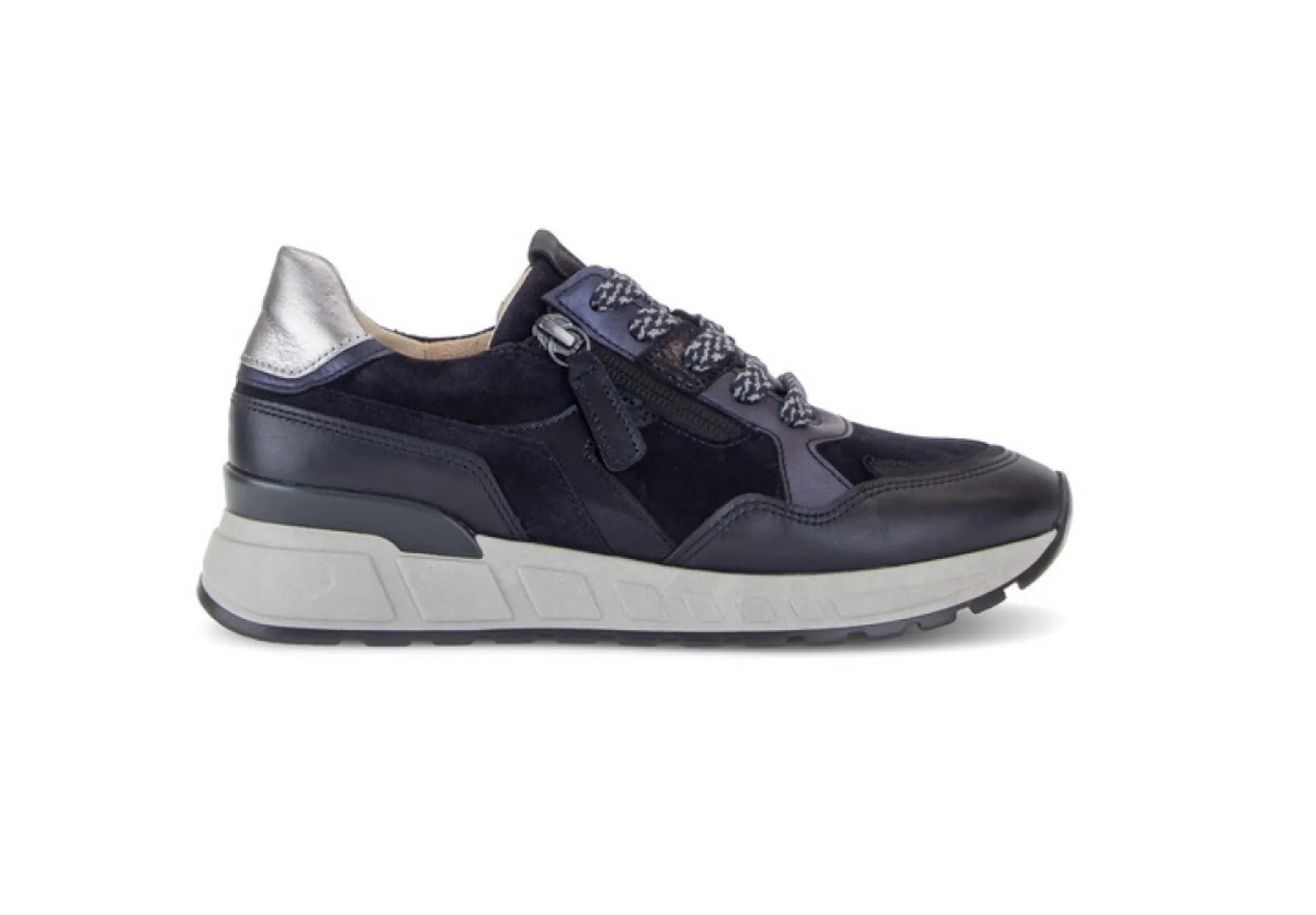 GABOR GABOR 6023.01.002 Blauw leer en nubuck damesschoenen