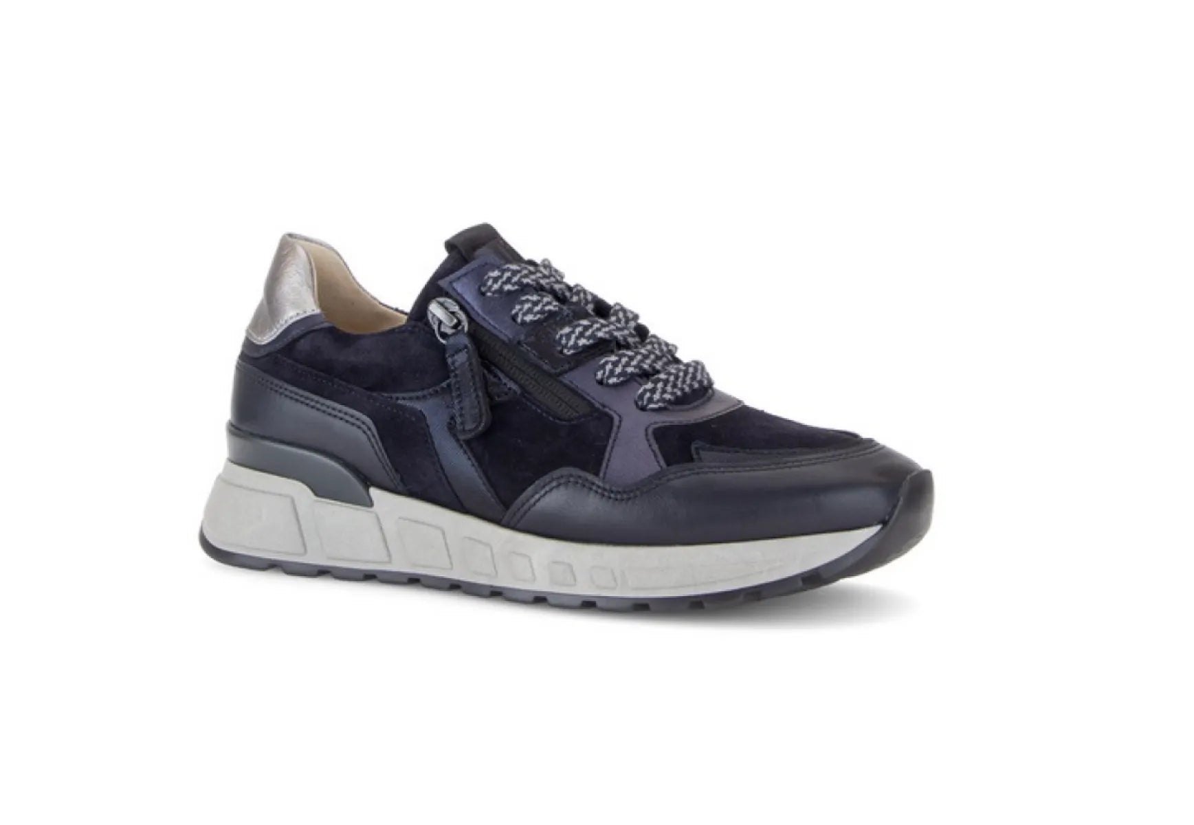 GABOR GABOR 6023.01.002 Blauw leer en nubuck damesschoenen