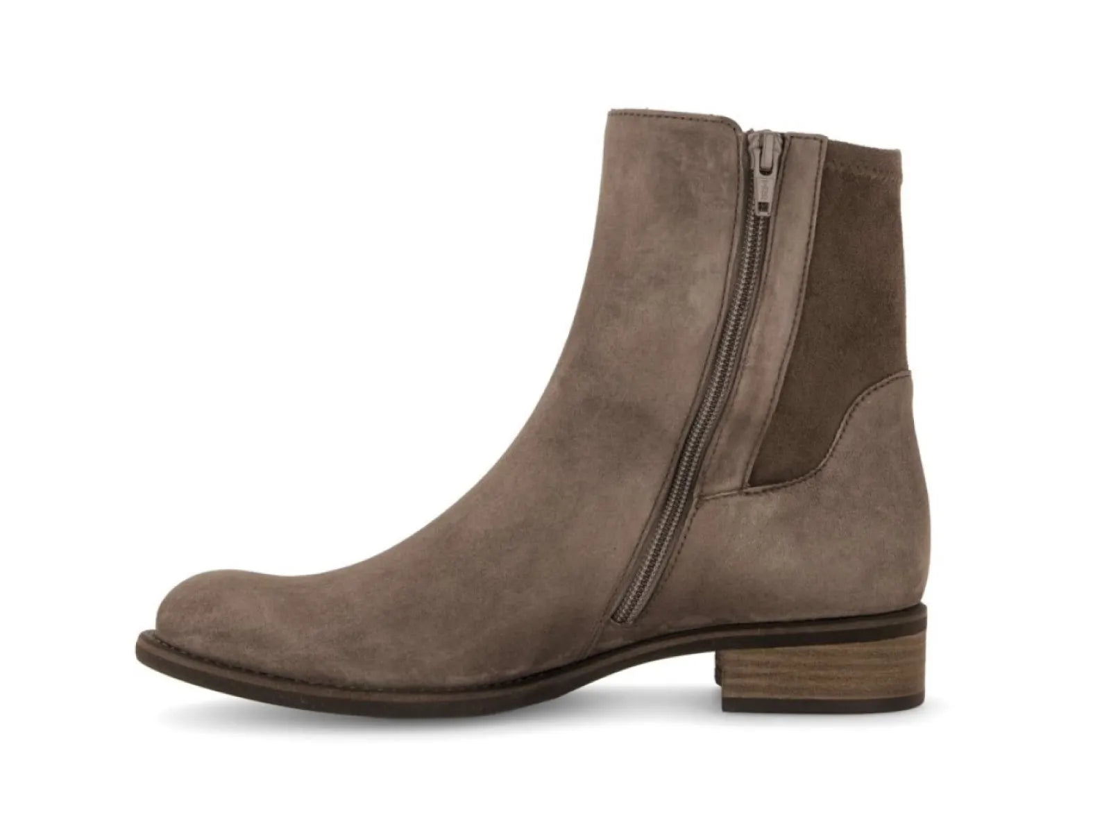 GABOR GABOR 8035.05.005 Mohair suede enkellaarzen met uitneembaar voetbed