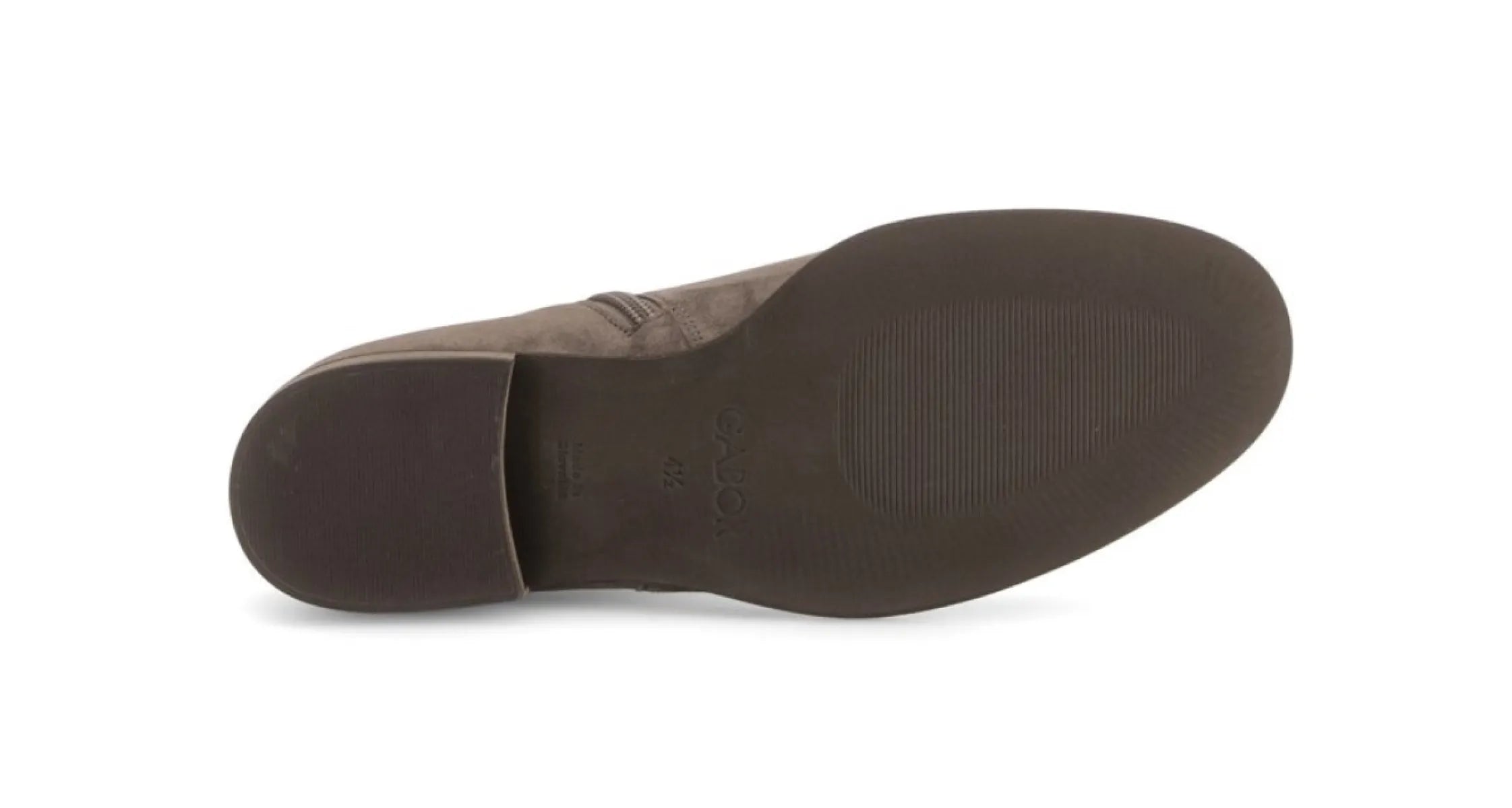 GABOR GABOR 8035.05.005 Mohair suede enkellaarzen met uitneembaar voetbed