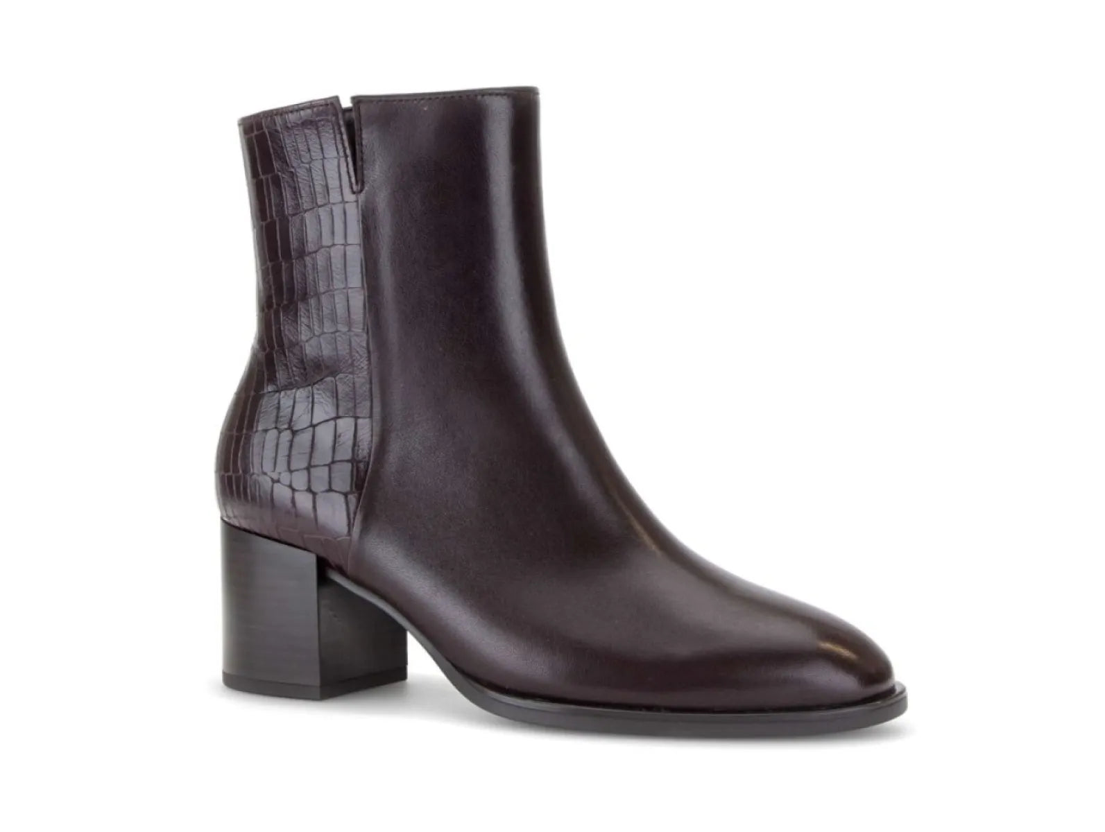 GABOR GABOR 8059.01.001 Dark Vino leren enkellaarzen