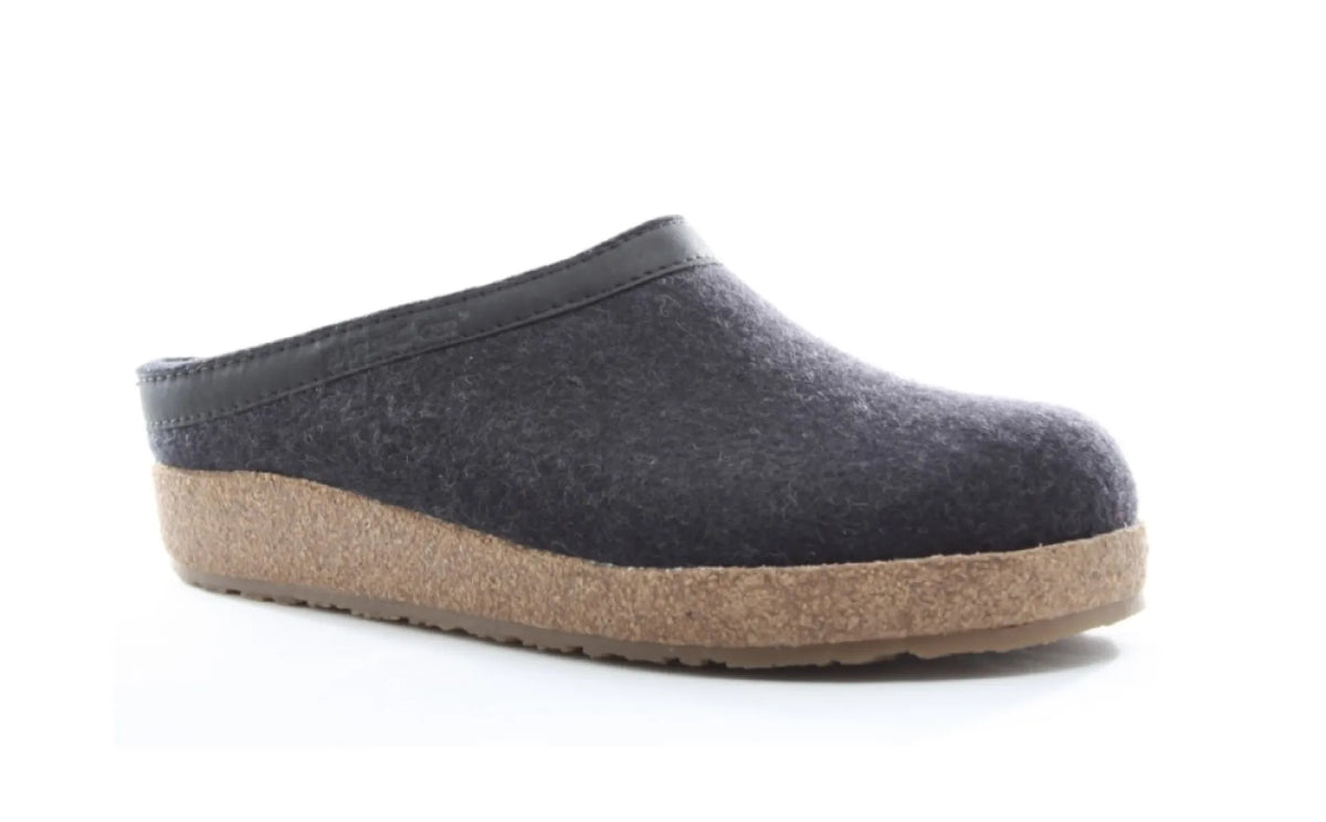 HAFLINGER HAFLINGER GRIZZLY TORBEN Graphit pantoffels