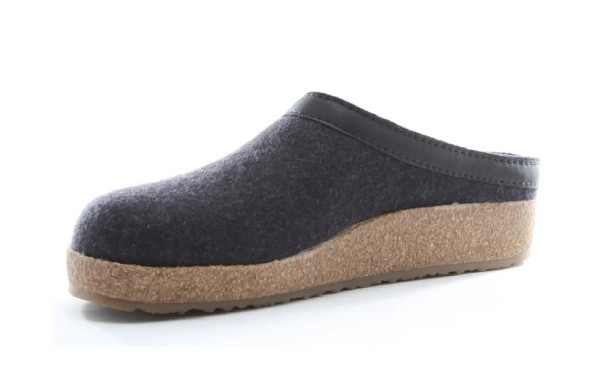 HAFLINGER HAFLINGER GRIZZLY TORBEN Graphit pantoffels
