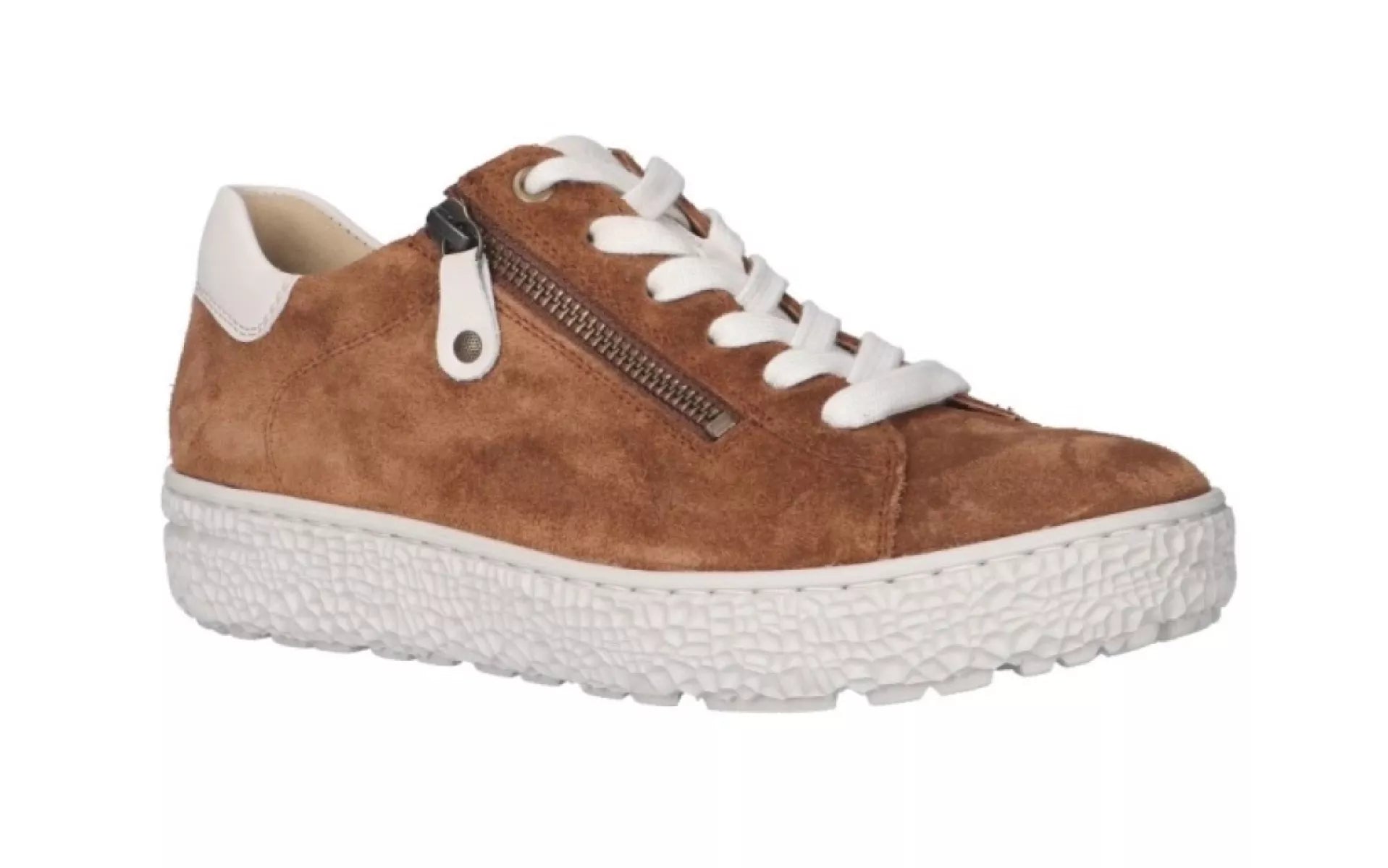 Hartjes Phil Shoe 162.1401 31 53.52 damesschoenen cognac, zijkant