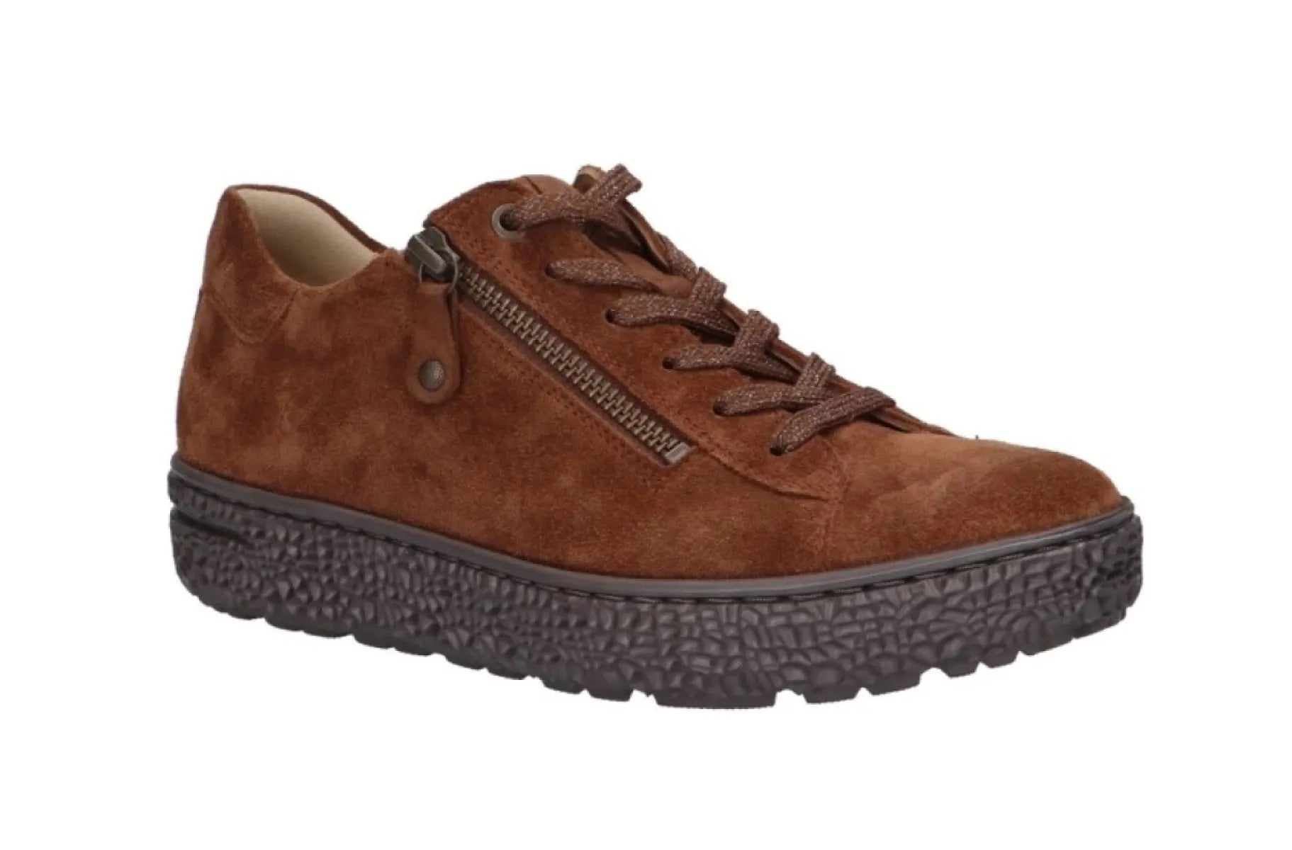 HARTJES HARTJES Phil Shoe 162.1401 30 53.00 Cognac Suede damesschoenen