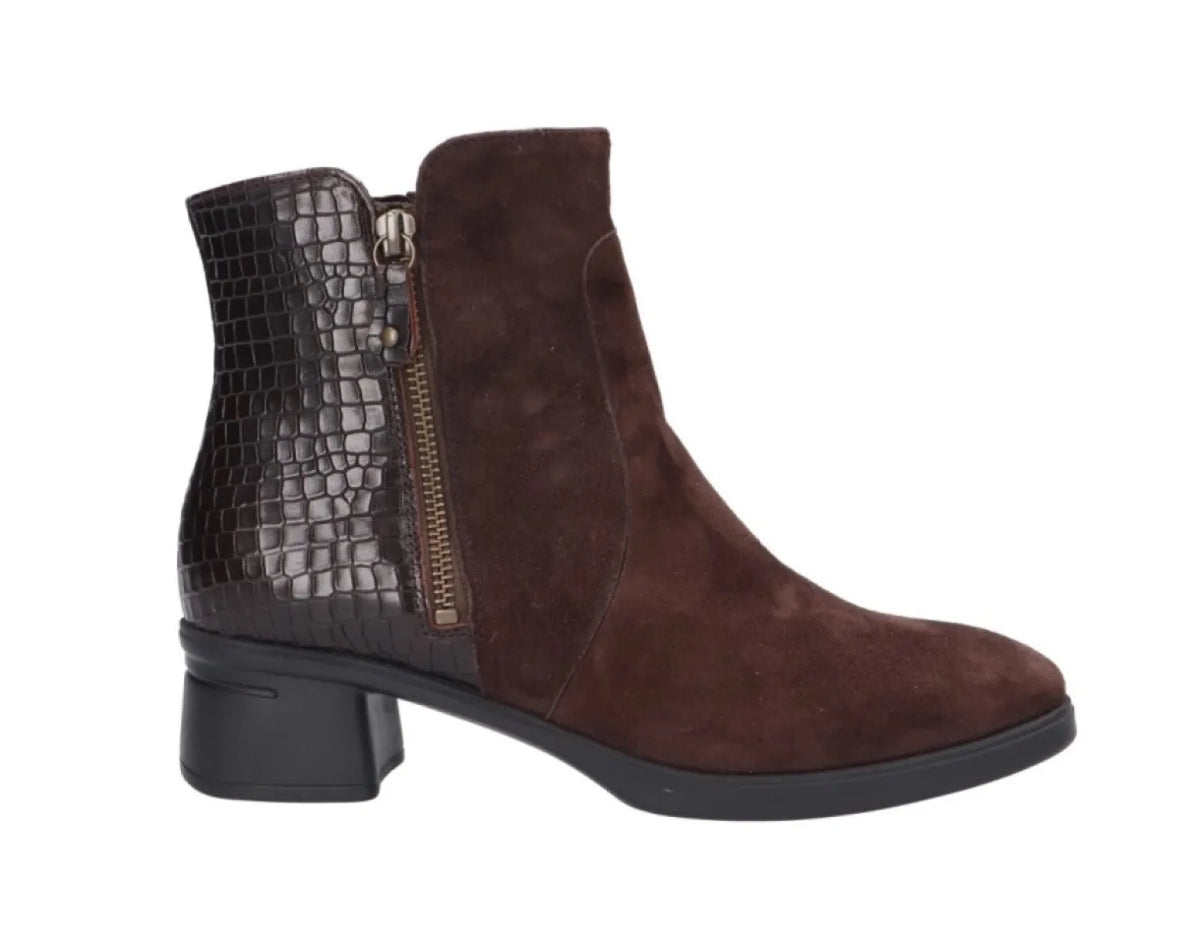 HARTJES HARTJES 172.1902 Blues Bruin nubuck enkellaarzen