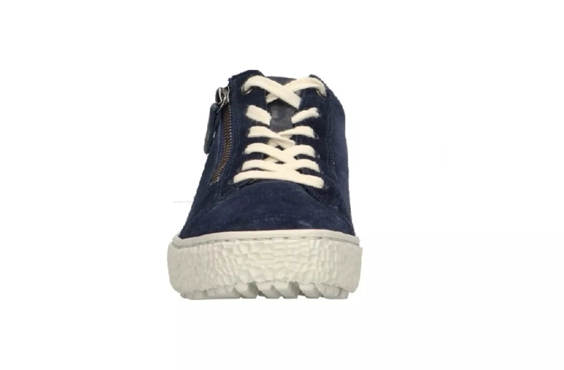 Voorzijde van Hartjes 162.1401 Phil Shoe in blauw, zachte leren binnenvoering