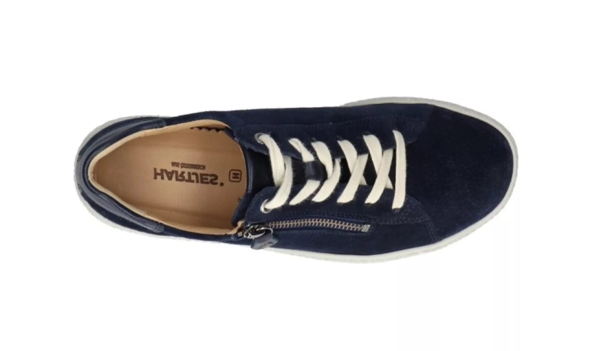 Bovenaanzicht van Hartjes 162.1401 Phil Shoe met rits- en vetersluiting