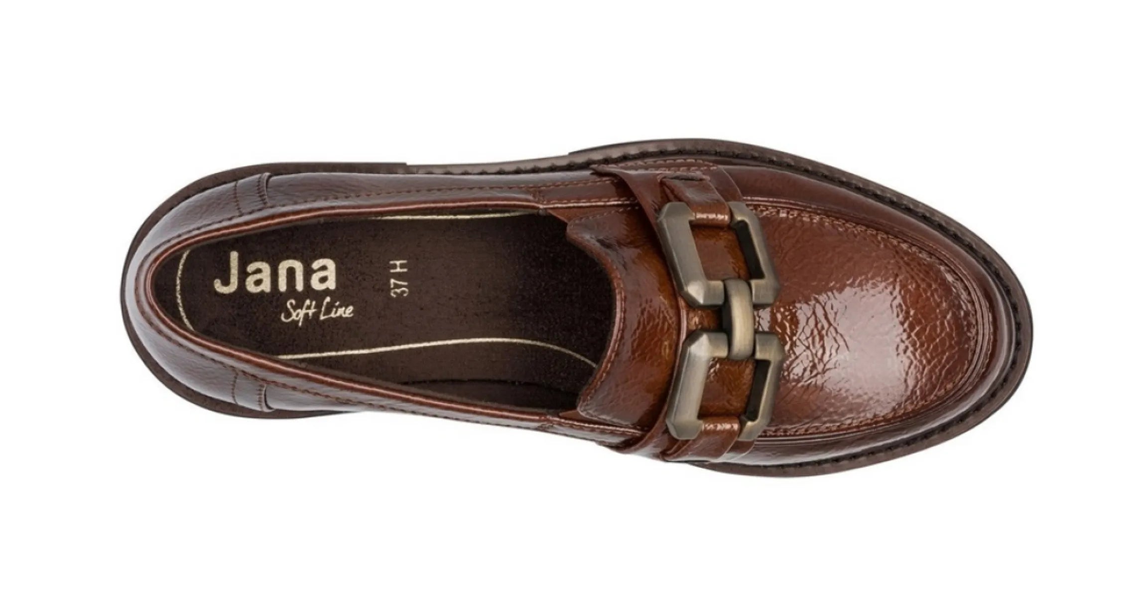 JANA JANA 24764-41 Cognac lak dames instappers