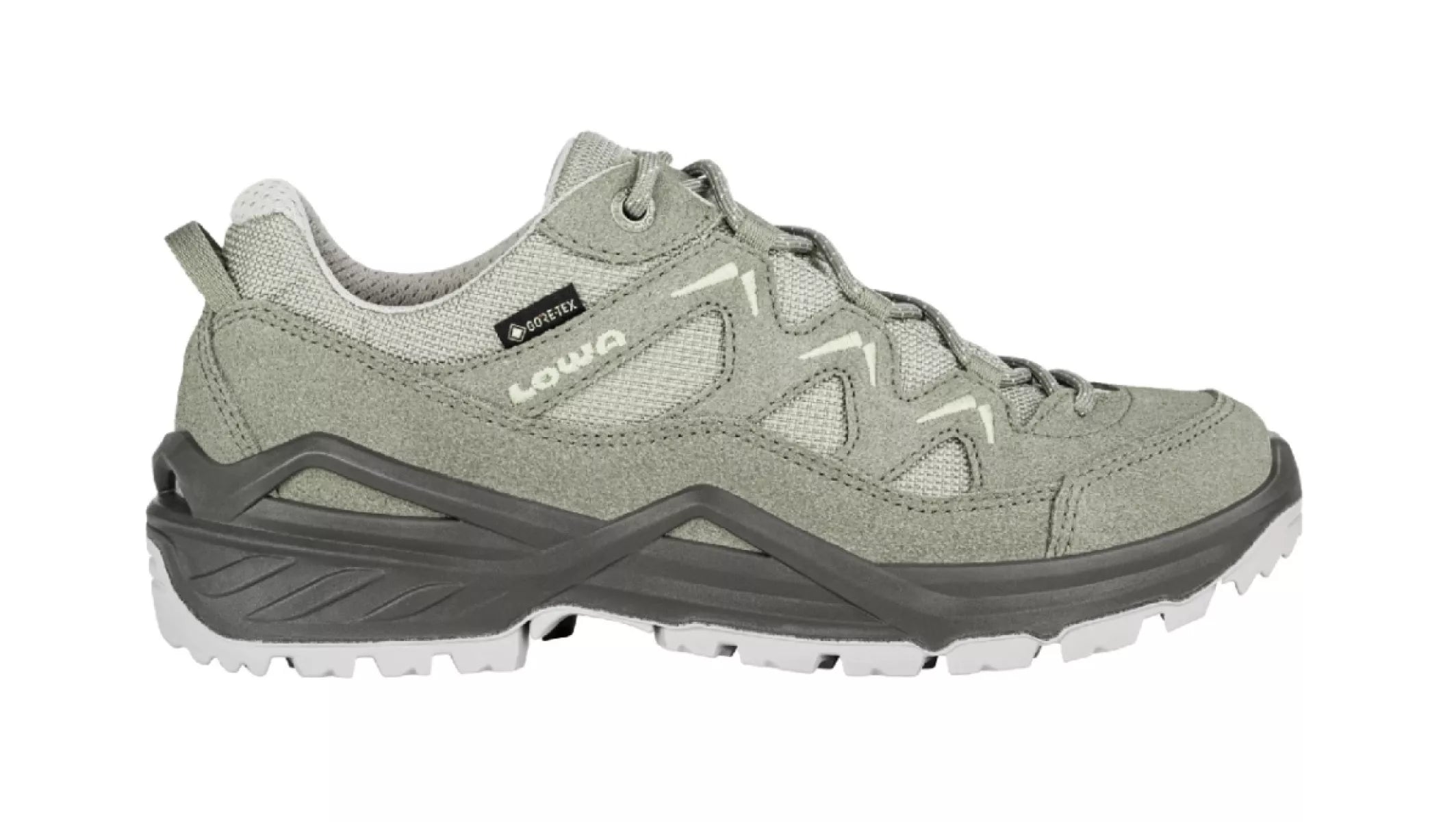 Lowa Sirkos EVO GTX Lo W'S 321805 mintgroen zijaanzicht