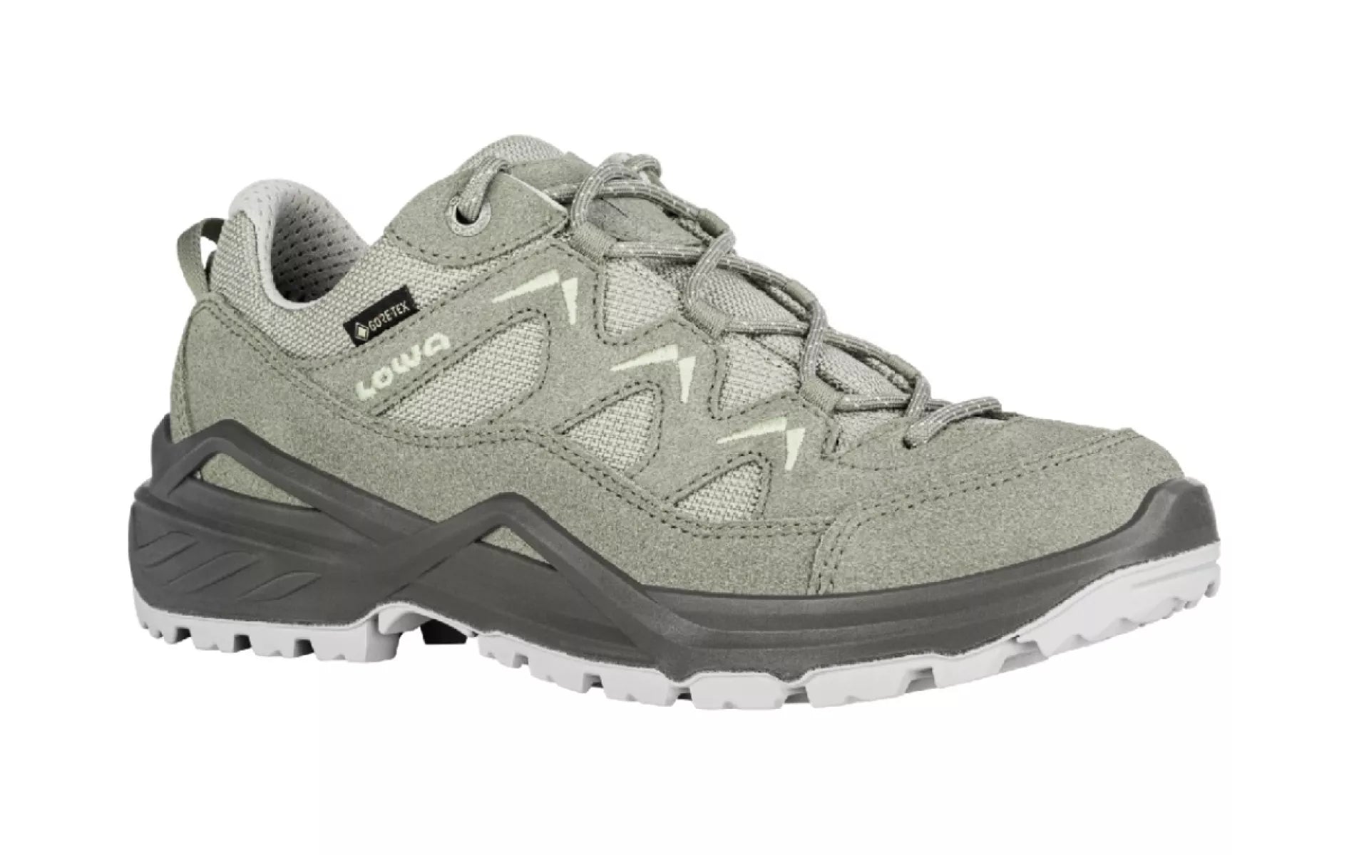 Lowa Sirkos EVO GTX Lo W'S 321805 mintgroen zijaanzicht