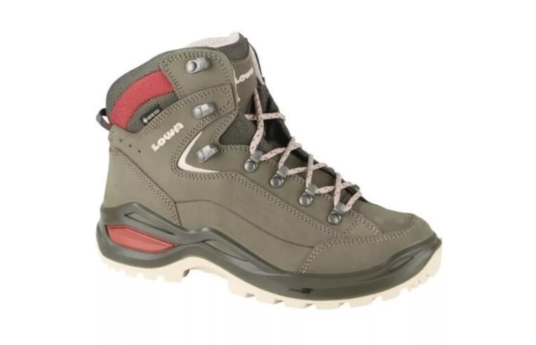 Lowa Renegade Evo GTX Mid W'S 321916-9629 damesschoenen Grey Green/Panna, zijkant