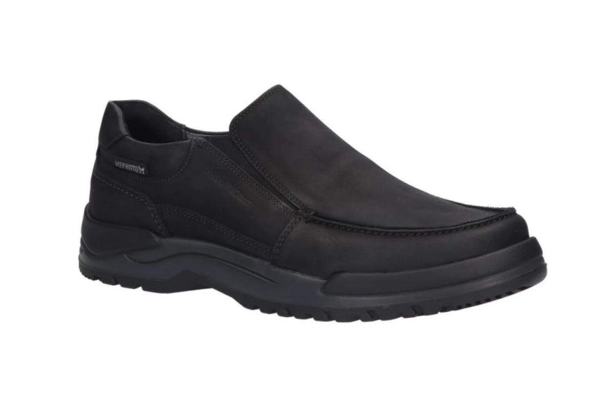 MEPHISTO MEPHISTO CLIFORD Zwart leer hereninstapper