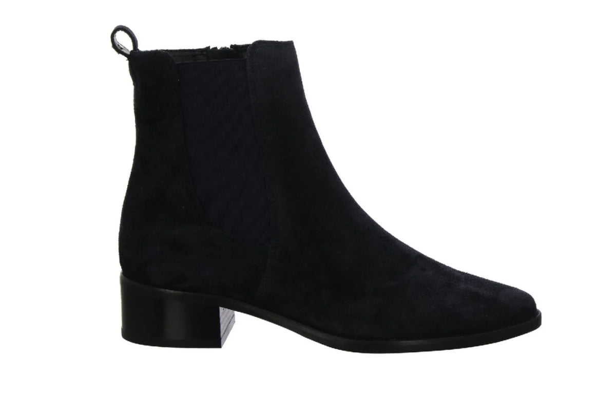 PAUL GREEN PAUL GREEN 8271-074 Blauw suede enkellaarzen