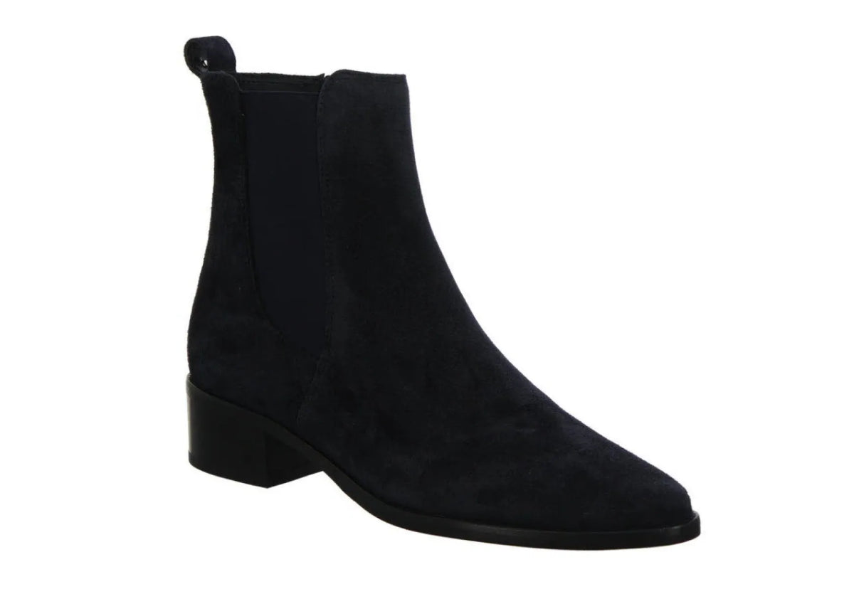 PAUL GREEN PAUL GREEN 8271-074 Blauw suede enkellaarzen
