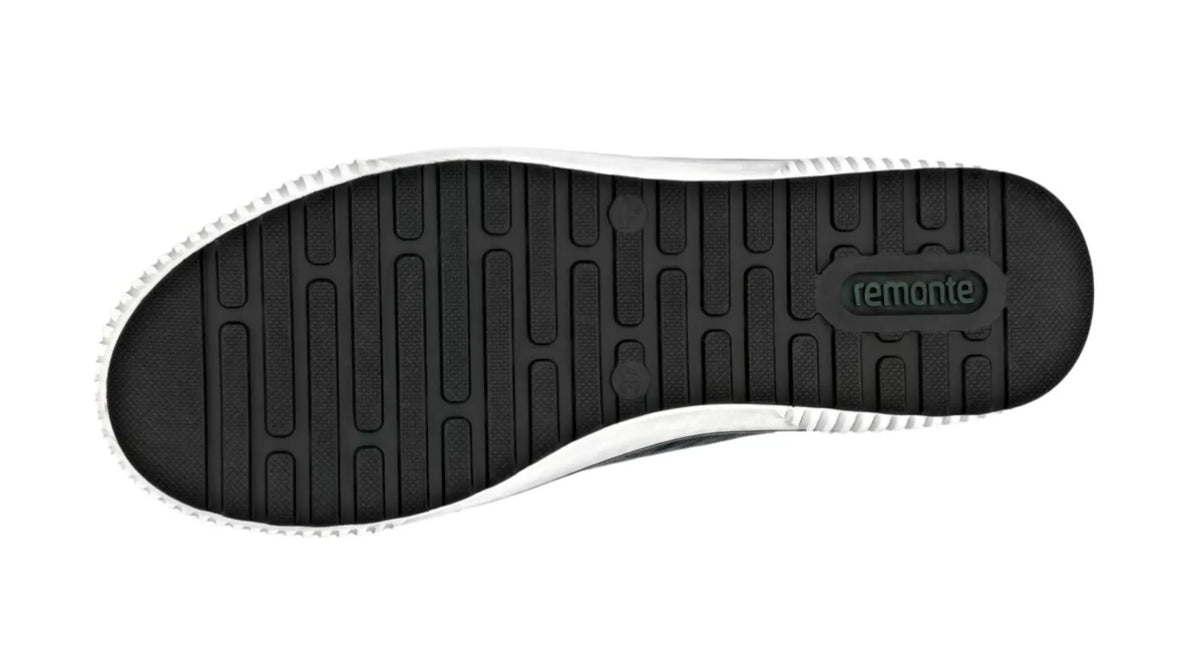 REMONTE REMONTE D0772-15 blauw leren damesboot met uitneembaar voetbed
