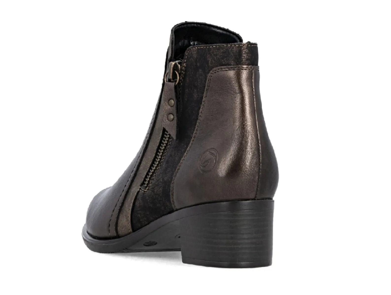 REMONTE REMONTE R5172-90 Brons Metallic enkellaarzen
