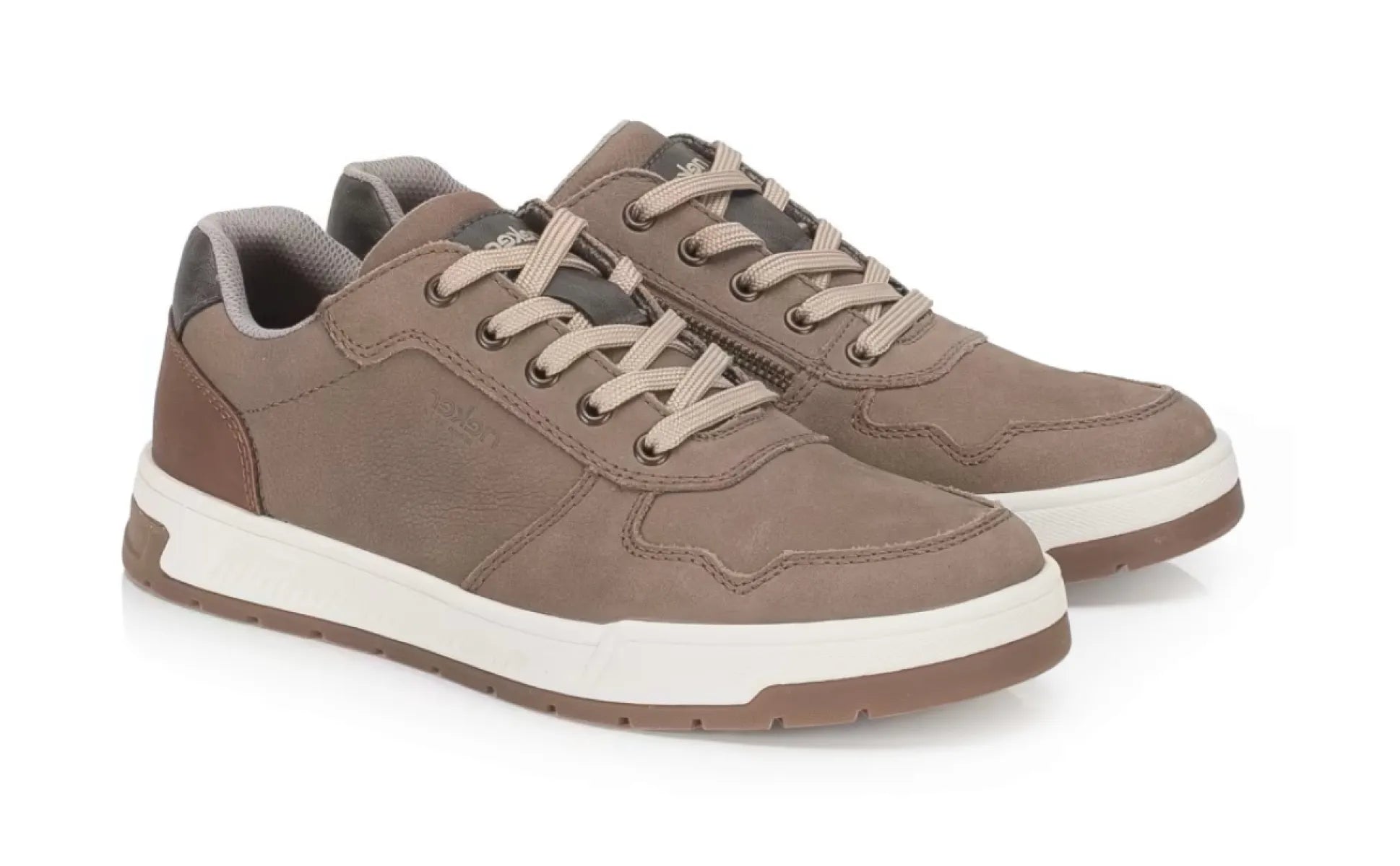 RIEKER 36024-64 beige herenschoenen heel paar