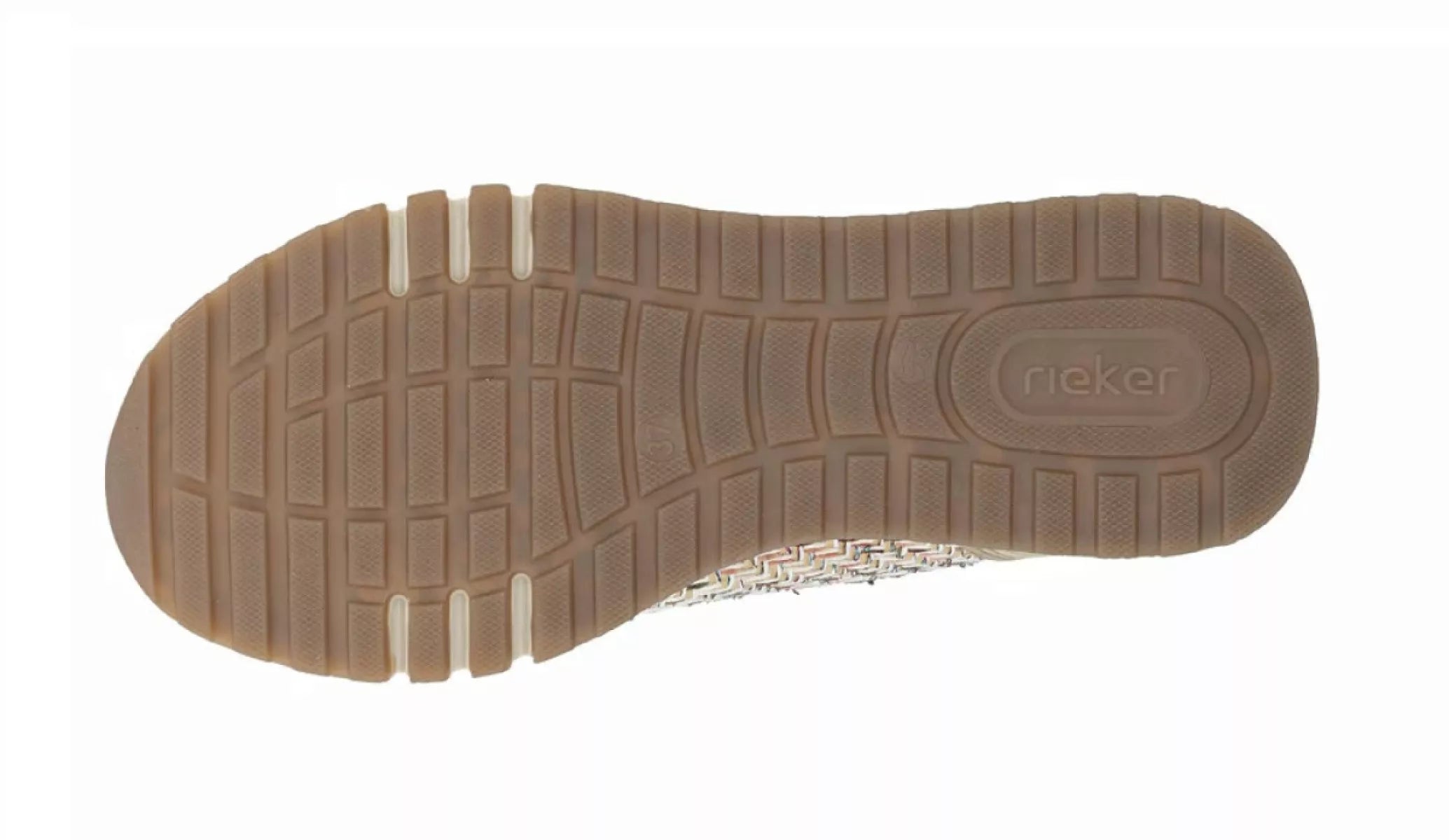 rieker 49010-62 beige damesschoenen uitneembaar voetbed