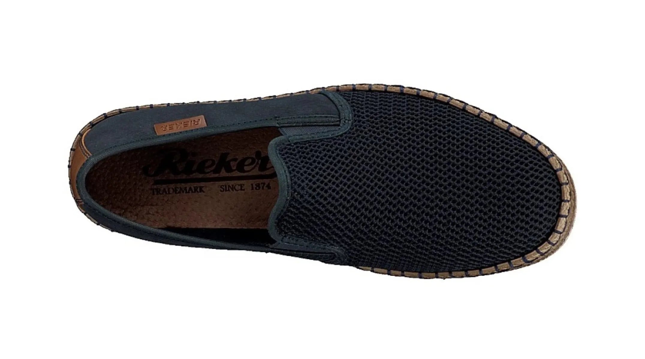 RIEKER RIEKER B5265-14 Blauw Instapper voor heren