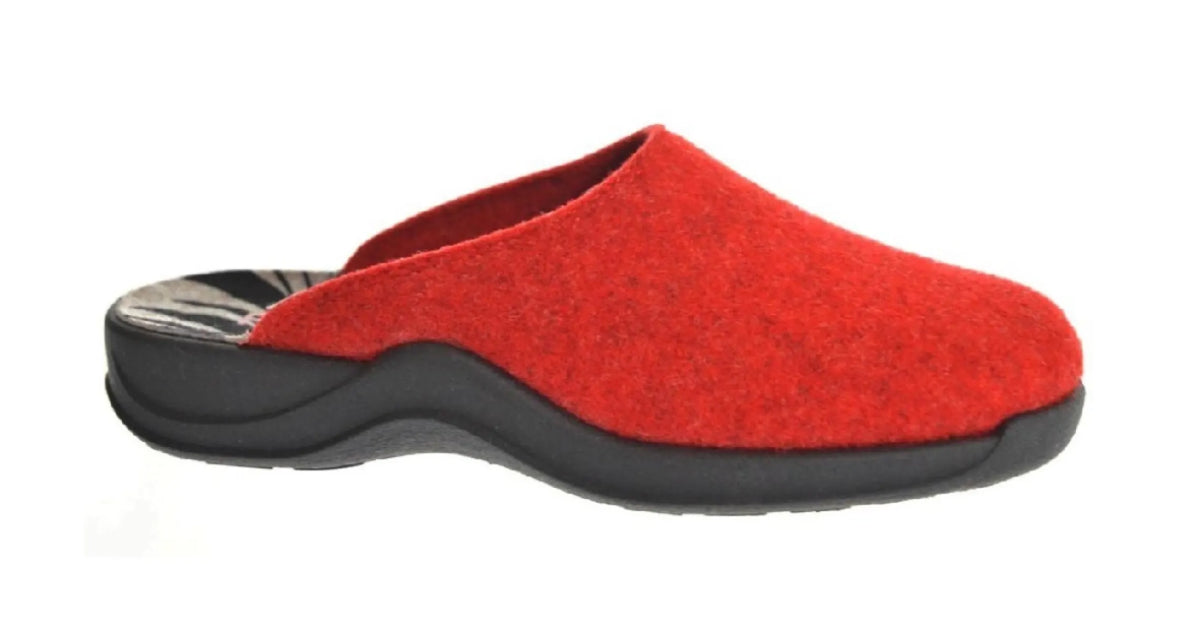 ROHDE ROHDE 2309/43 Cherry Rood damespantoffels
