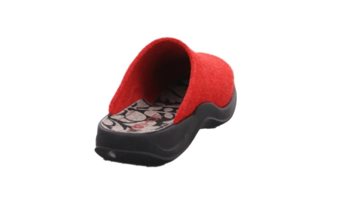 ROHDE ROHDE 2309/43 Cherry Rood damespantoffels