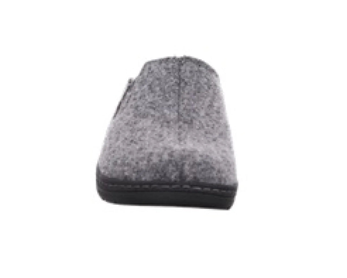 ROHDE ROHDE 7142/84 Stone grijze herenpantoffel met uitneembaar voetbed