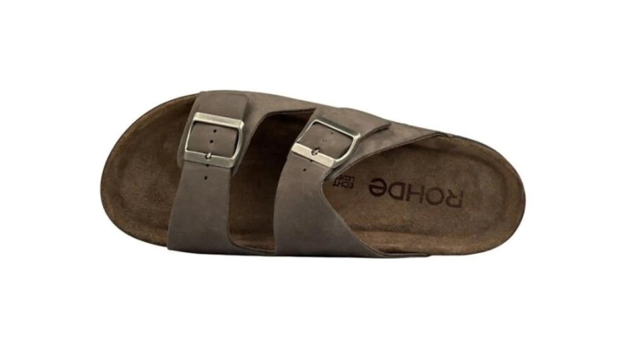 ROHDE 6703/71 espresso bruin slipper bovenaanzicht