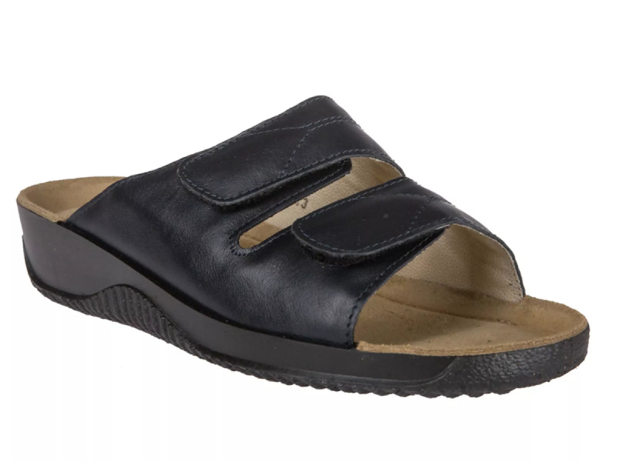 ROHDE ROHDE 1940/56 Blauw klittenbandslipper