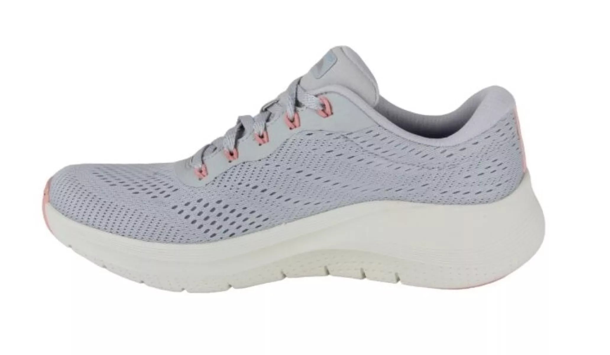 Skechers Arch Fit 150051 LGMT damessneaker, zijaanzicht van comfortabele sneaker