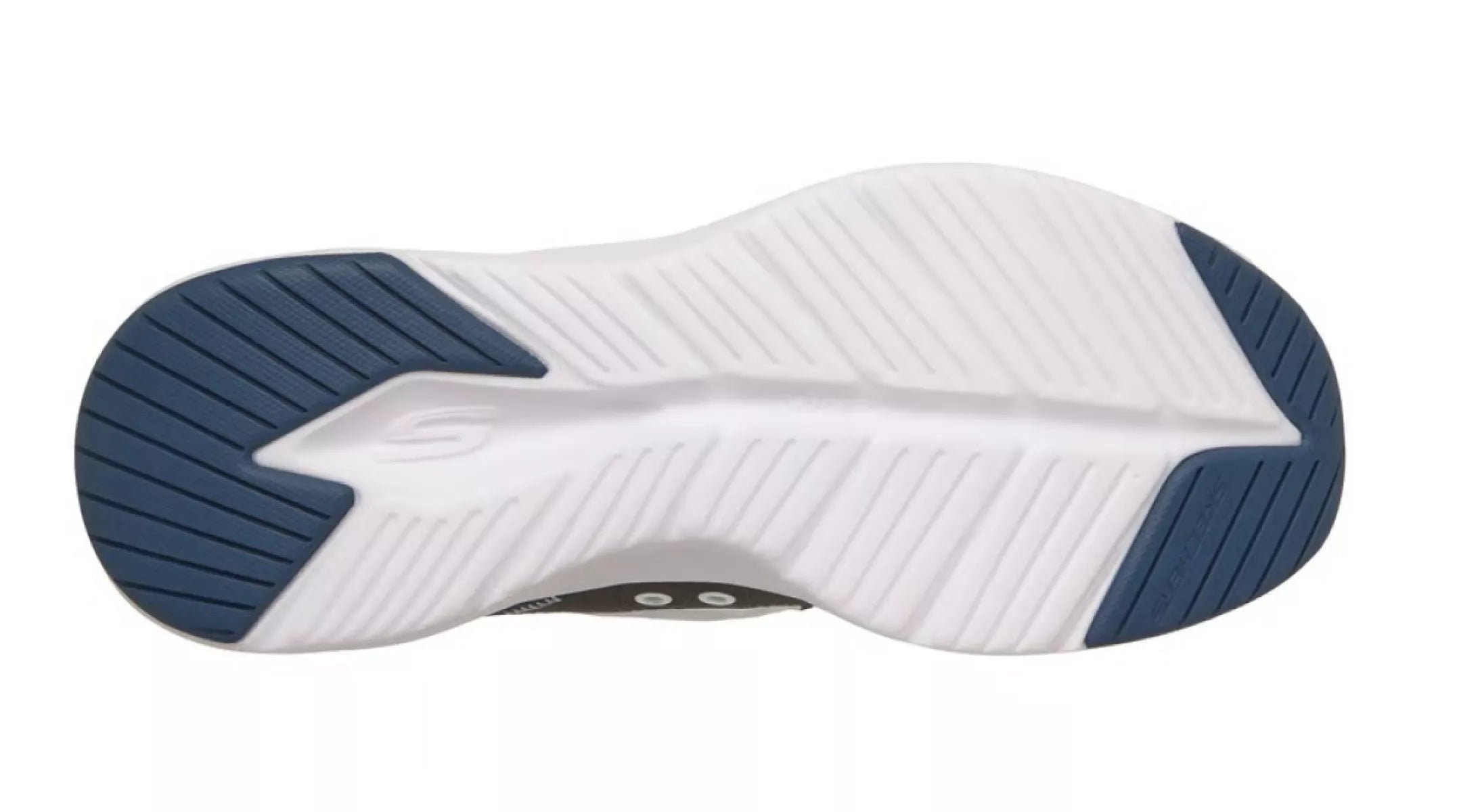Skechers Hands Free Slip Ins 150404 wit blauw zool detail