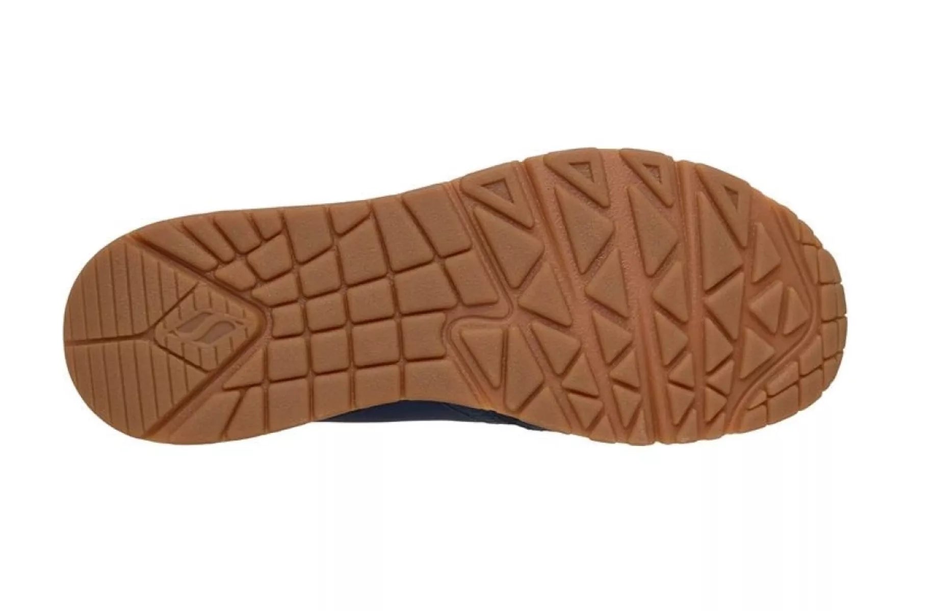 Onderaanzicht van Skechers 177856 NVY met zichtbare Air-zool en zachte demping