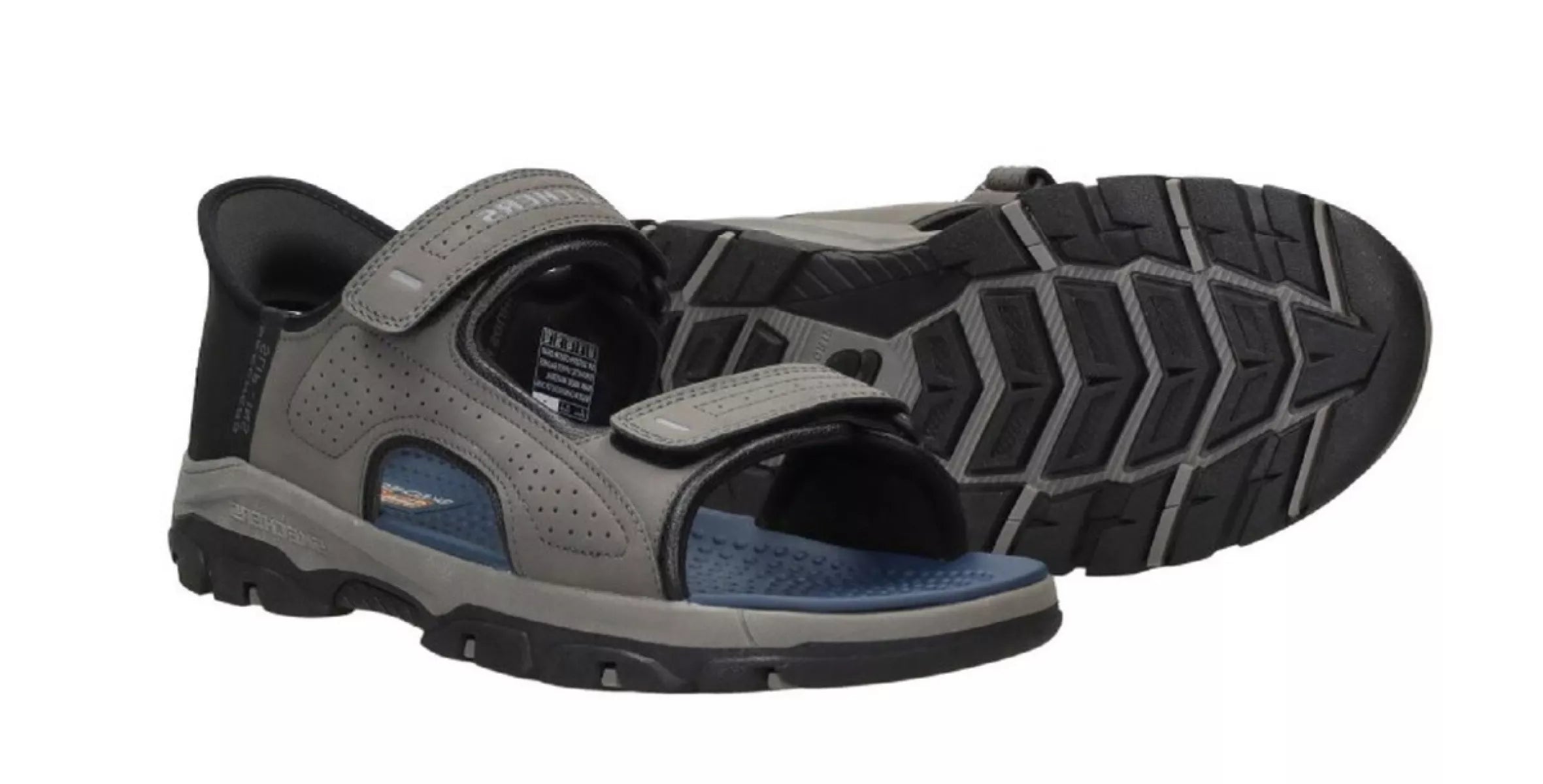 Close-up van klittenbandsluiting van Skechers Hands Free Slip-Ins 205289