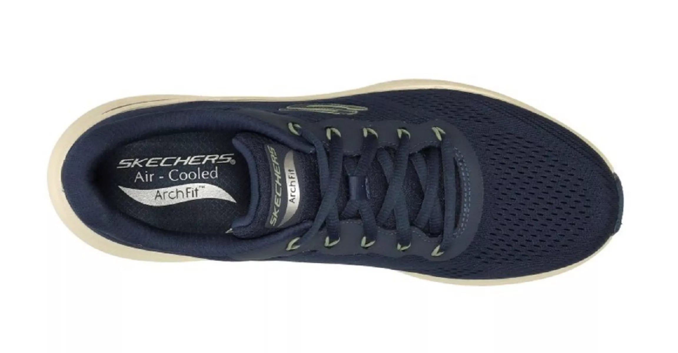 Close-up van het bovenwerk van Skechers Arch Fit 232700