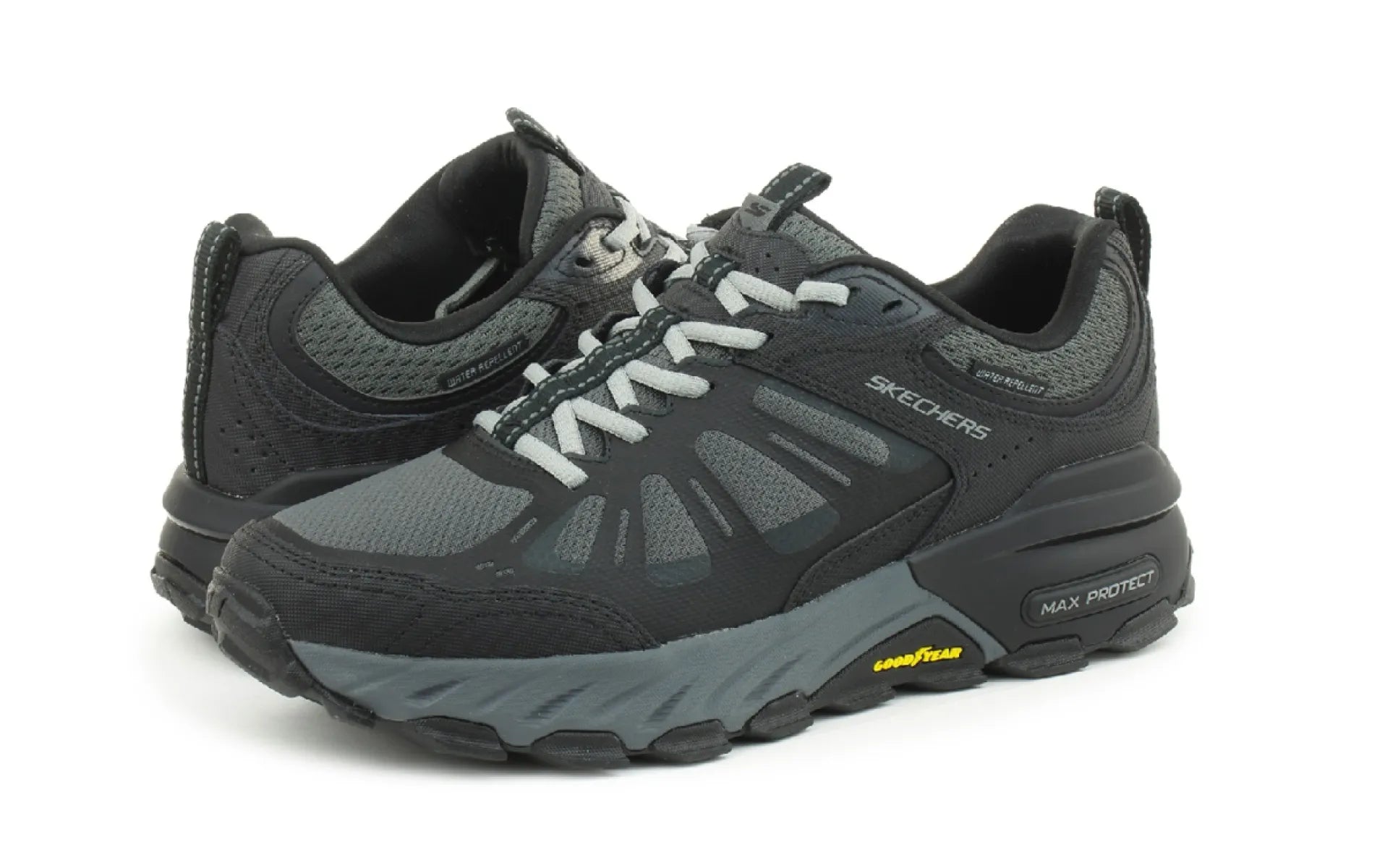 SKECHERS SKECHERS Max Protect 237678 BKCC zwarte herenschoenen