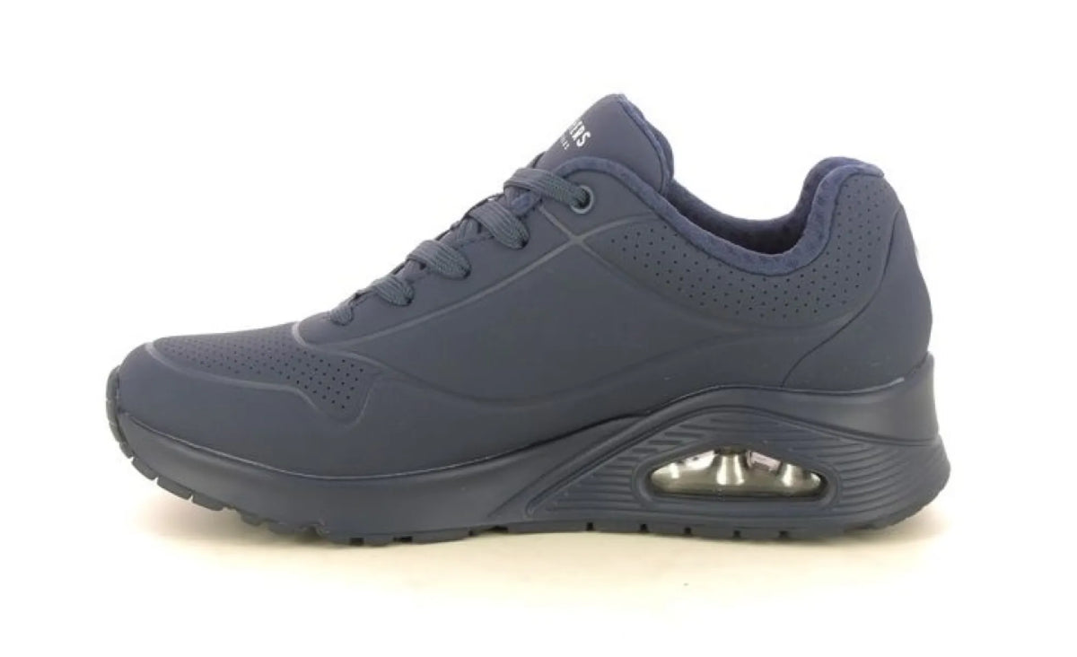 SKECHERS SKECHERS Uno Stand on Air 73690 DKNV Blauwe damesschoenen