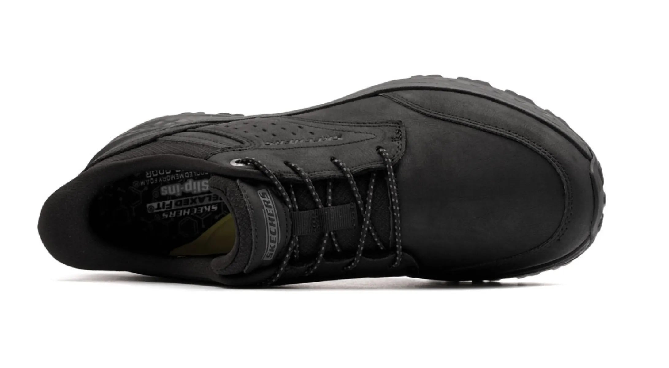 SKECHERS SKECHERS Hands Free Slip Ins 211448 Slade Ultra Ronan BBK Zwarte herenschoenen