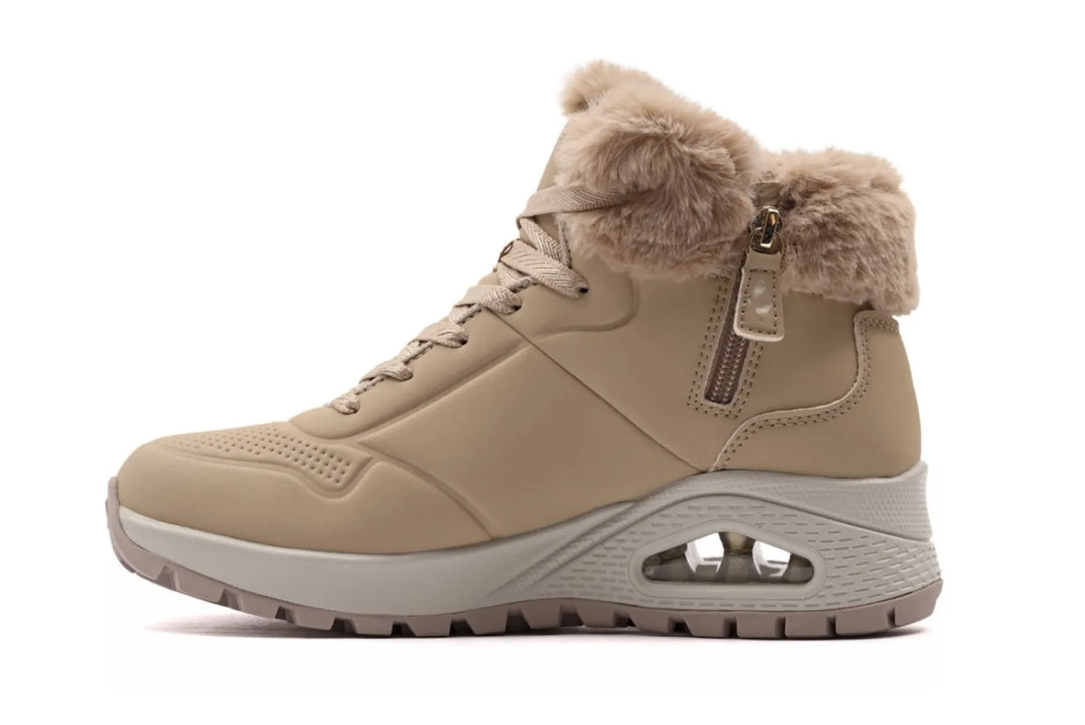 SKECHERS SKECHERS Uno Rugged Arctic Avenue Taupe 190285 damesschoenen