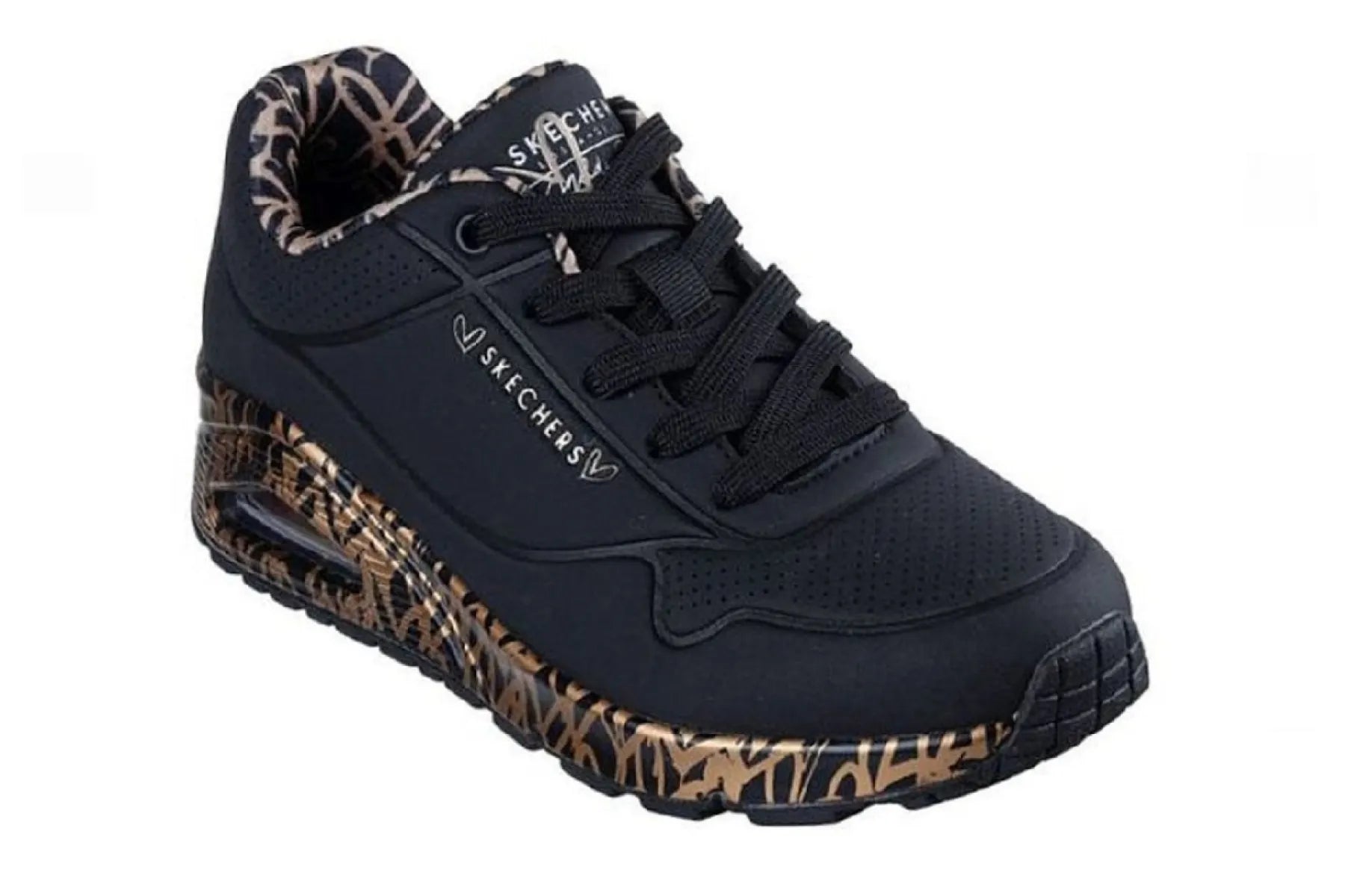 SKECHERS SKECHERS Uno Loving Love 155506 BKRG damessneakers