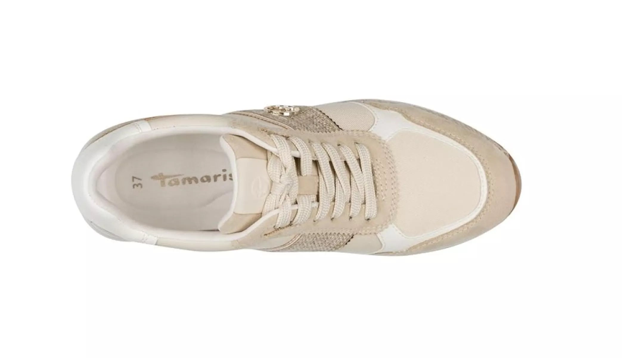 Bovenaanzicht van Tamaris 23797-46 met elegante vorm en zacht voetbed